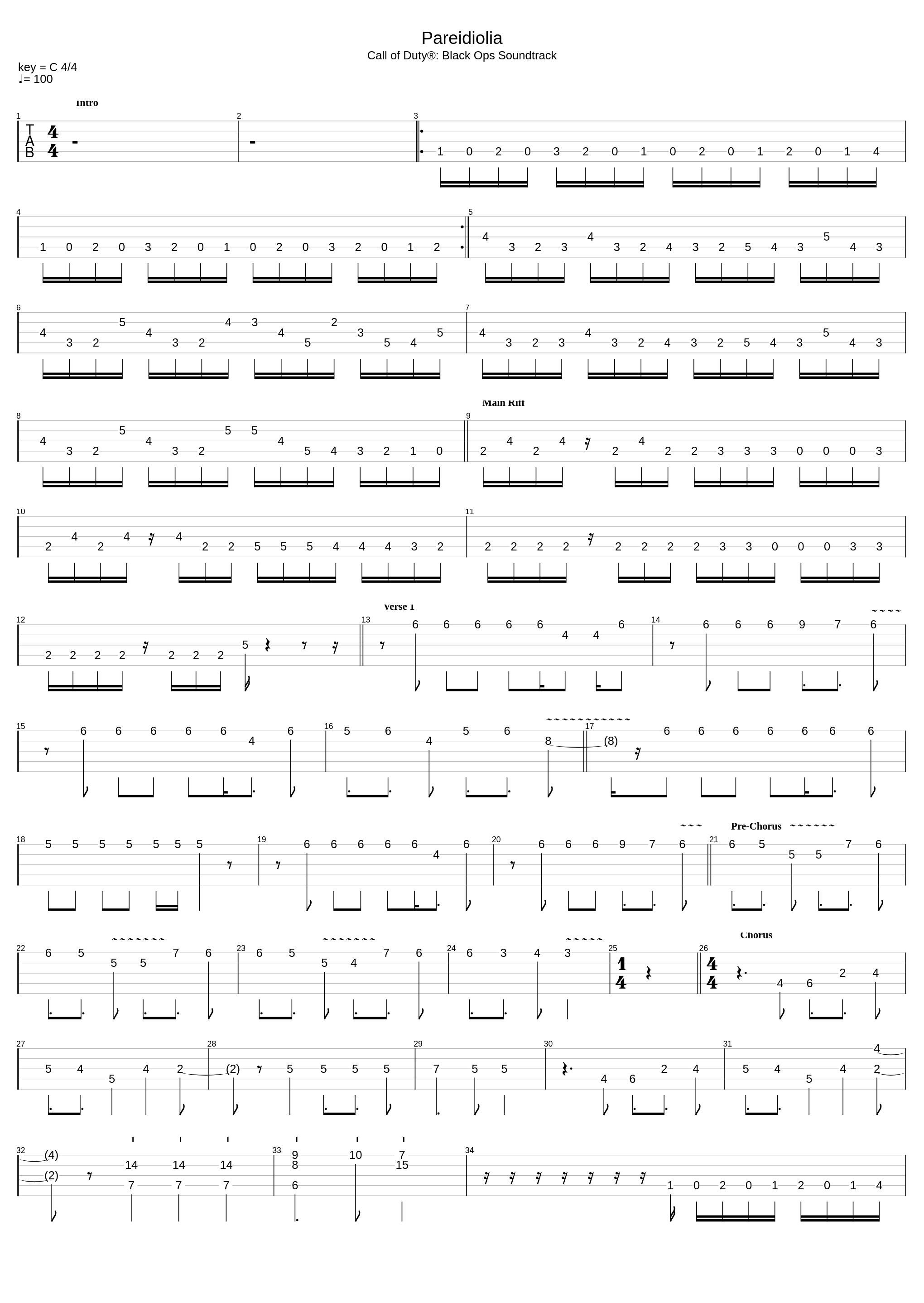 Pareidolia Bass Arrangement_Kevin Sherwood_1