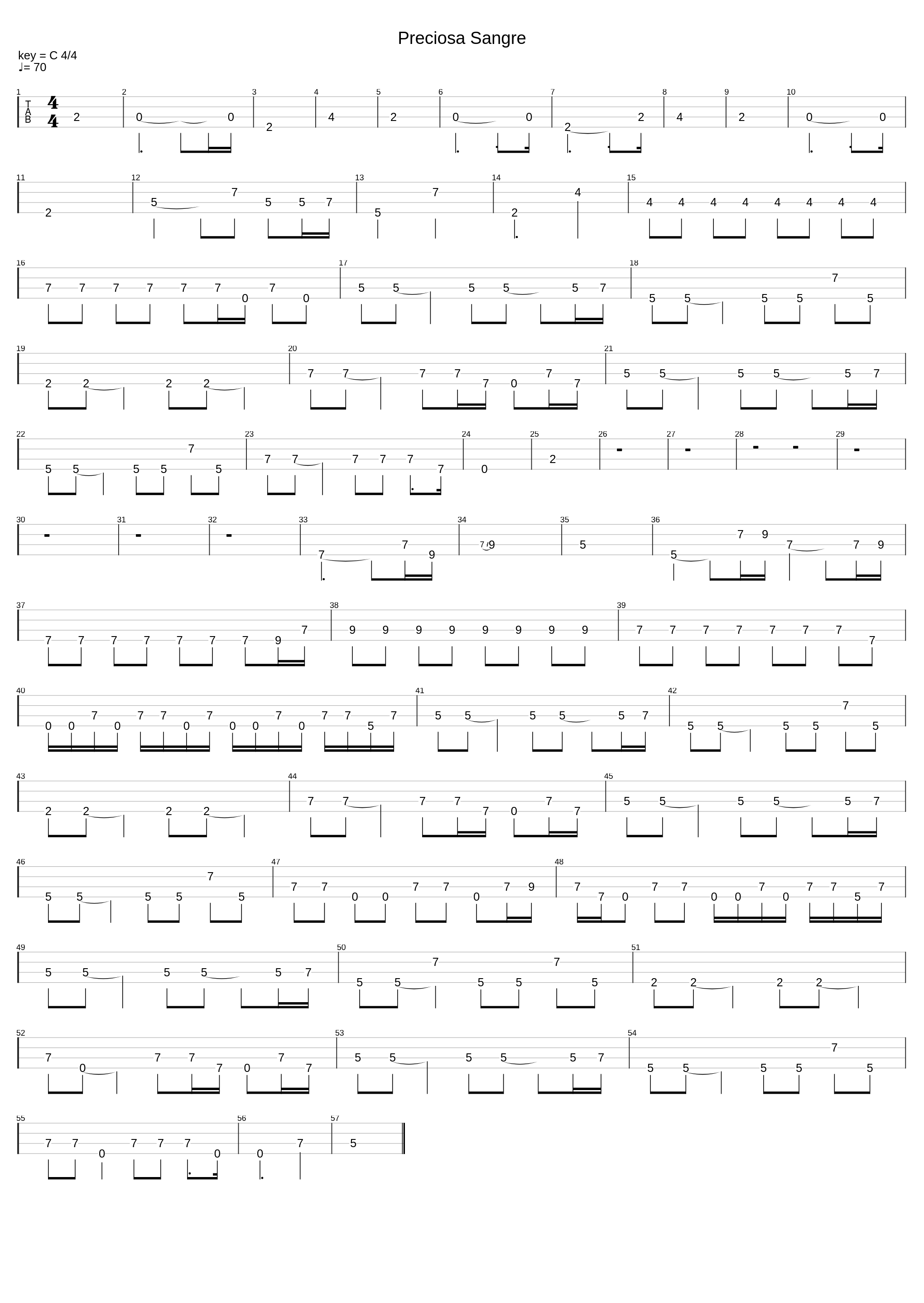 Preciosa Sangre_Julio Melgar_1