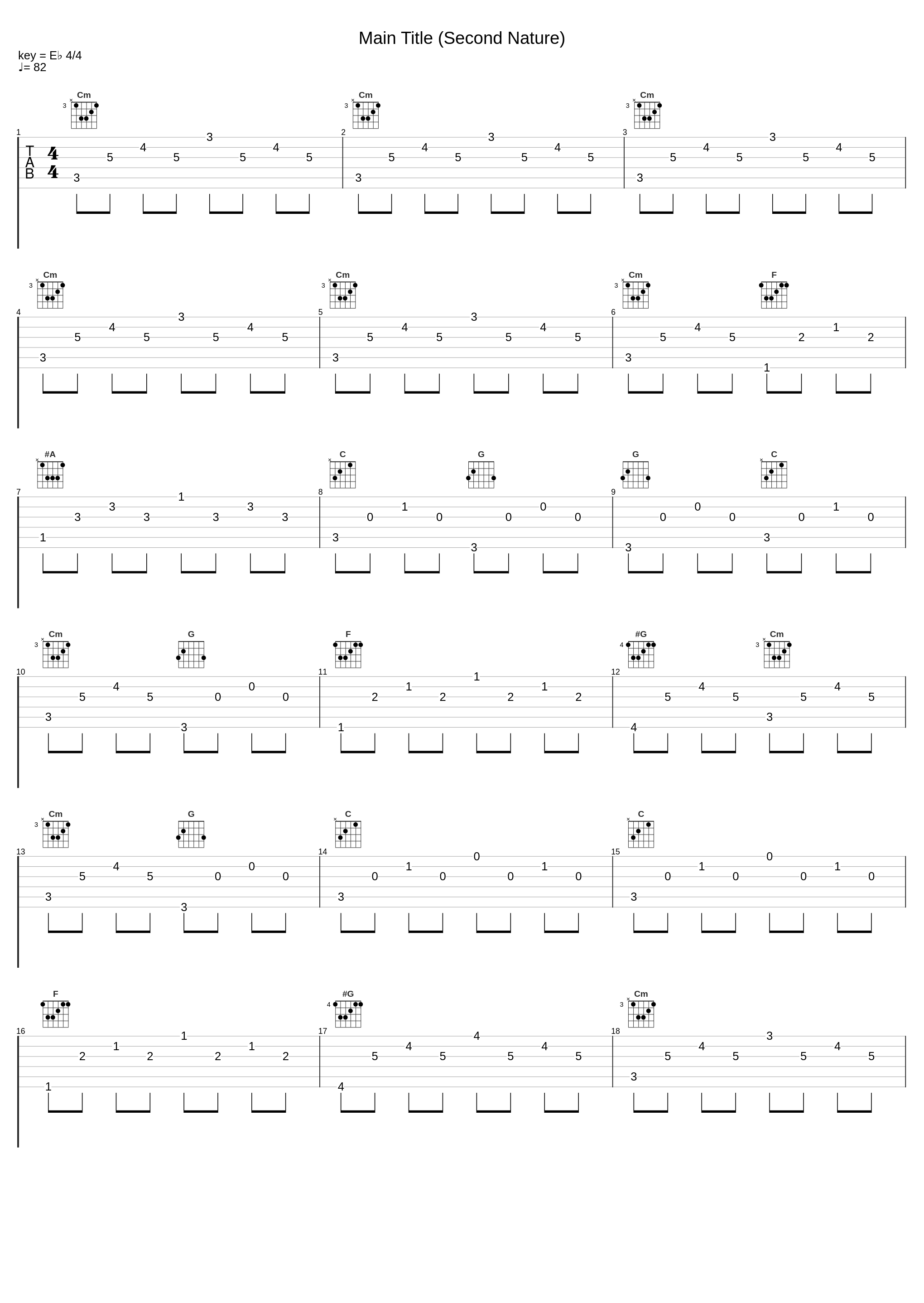 Main Title (Second Nature)_Mateo Messina_1