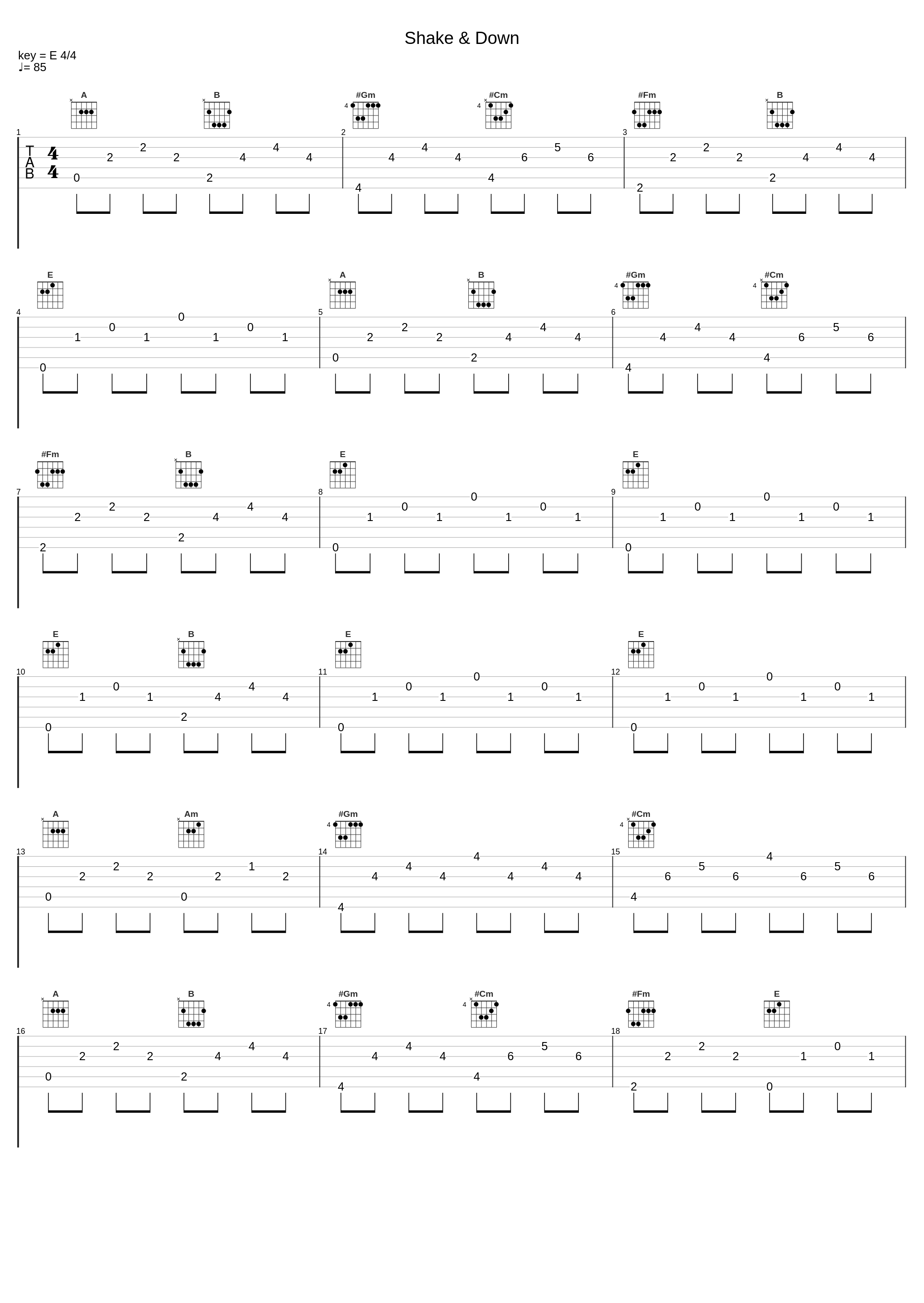 Shake & Down_濱田金吾_1