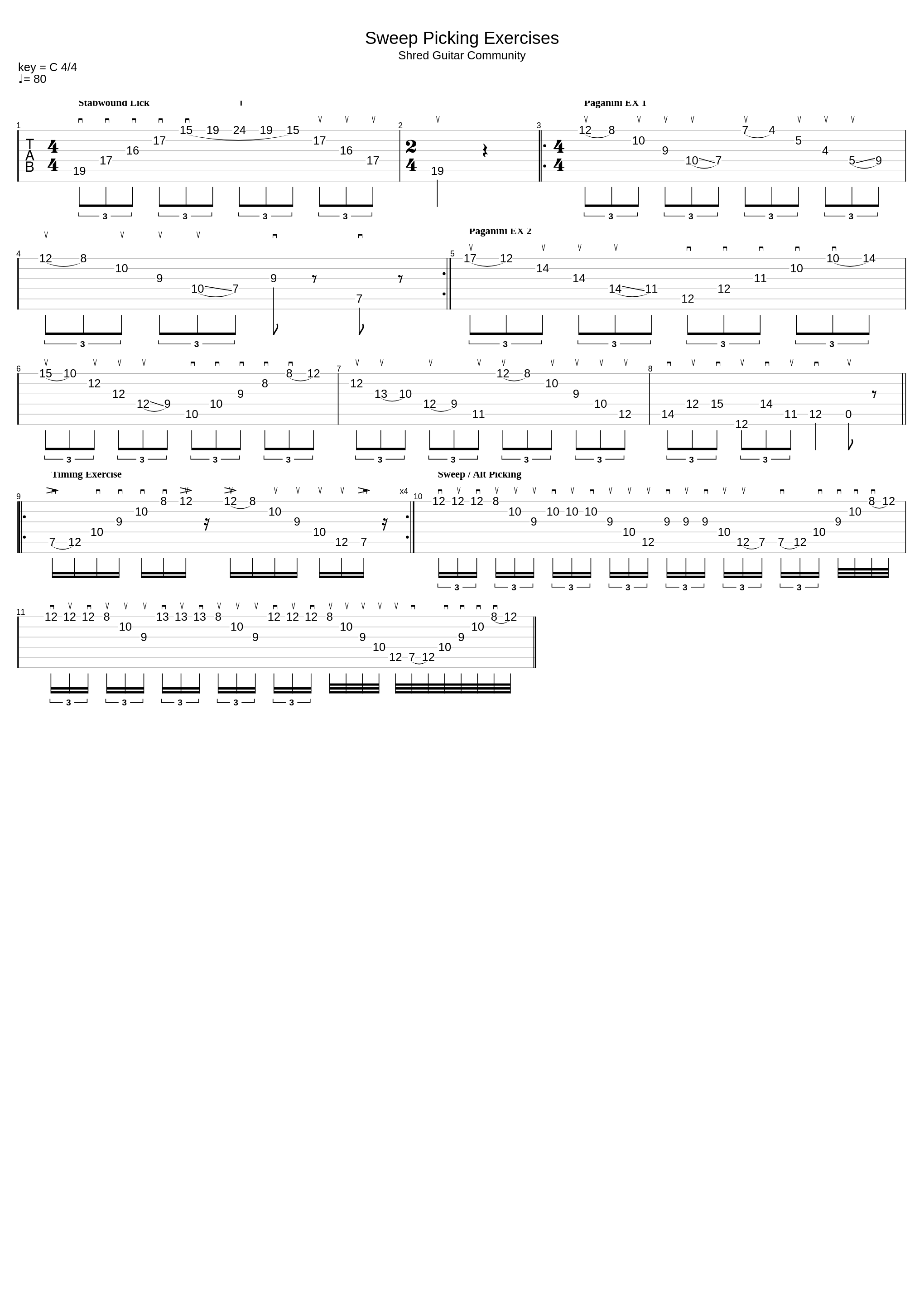 Sweep Picking Exercises_Bernth_1