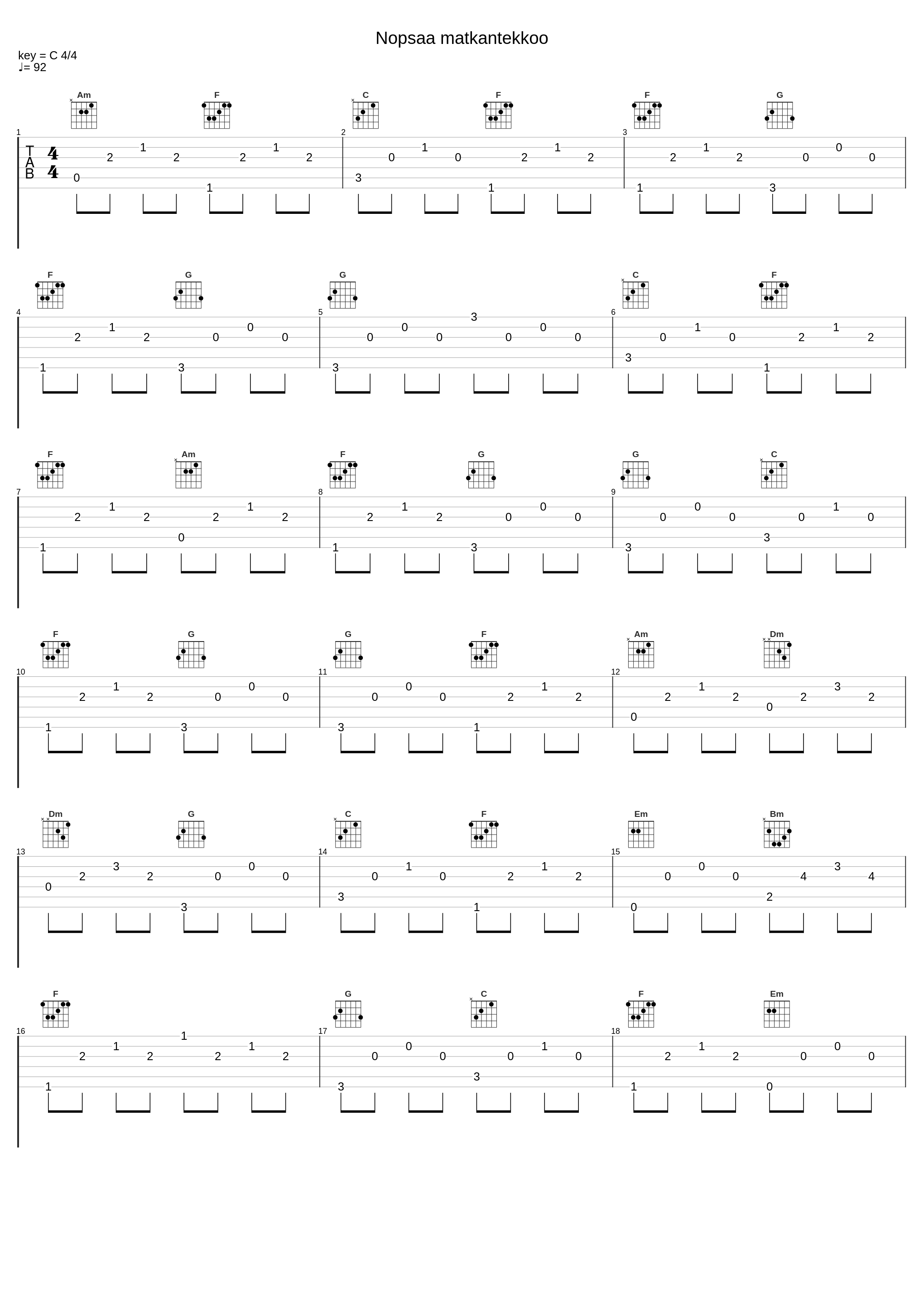 Nopsaa matkantekkoo_M.A. Numminen_1