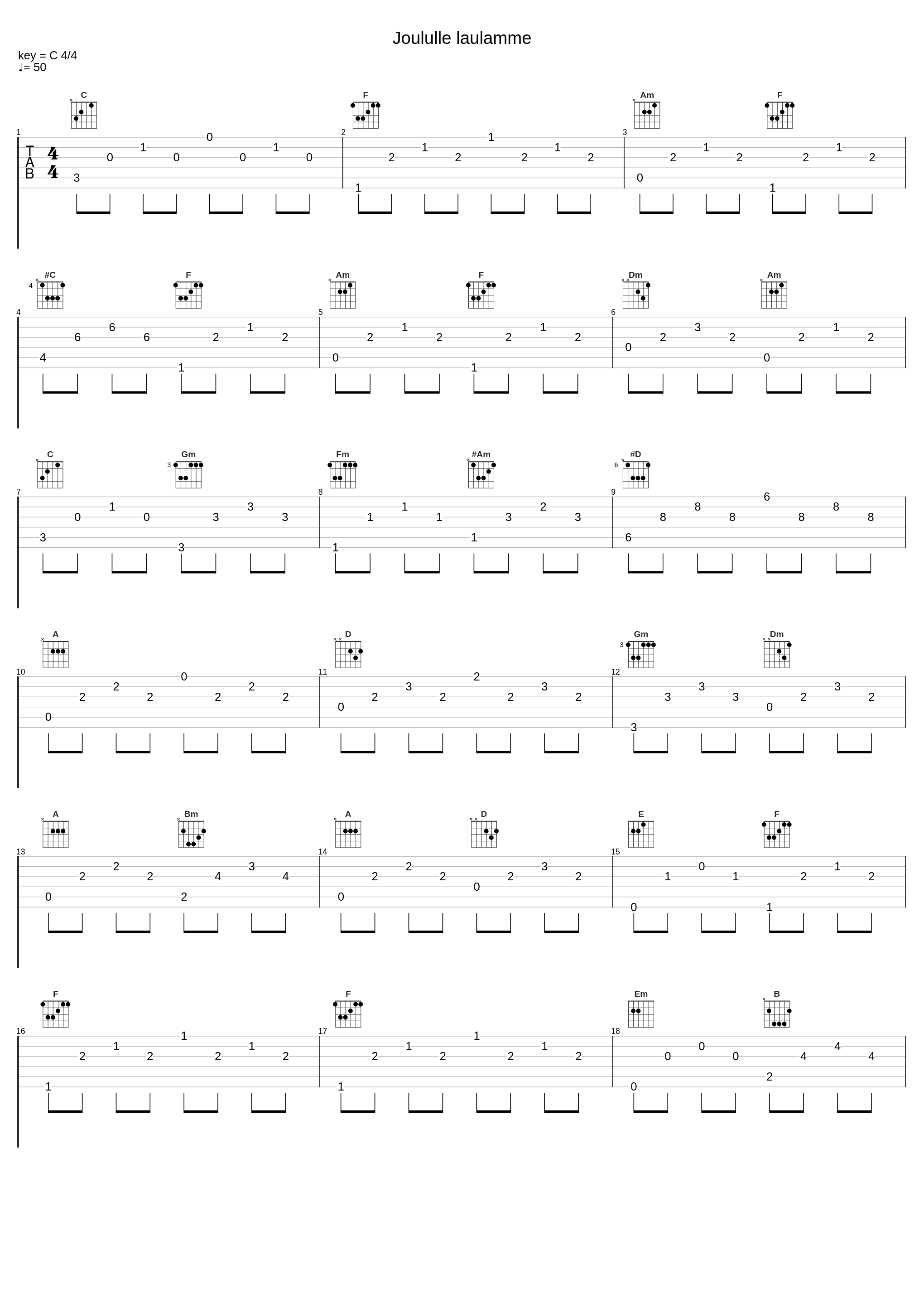 Joululle laulamme_M.A. Numminen_1