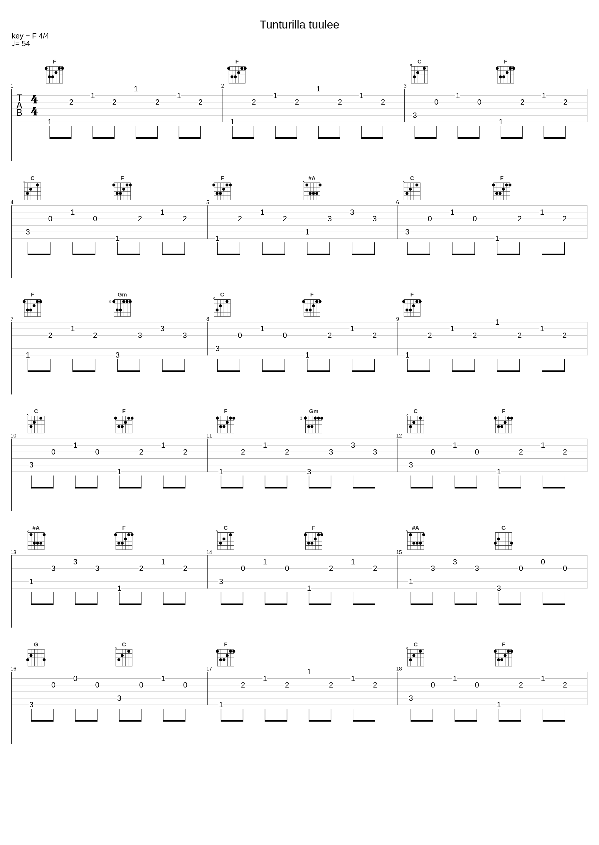 Tunturilla tuulee_M.A. Numminen_1