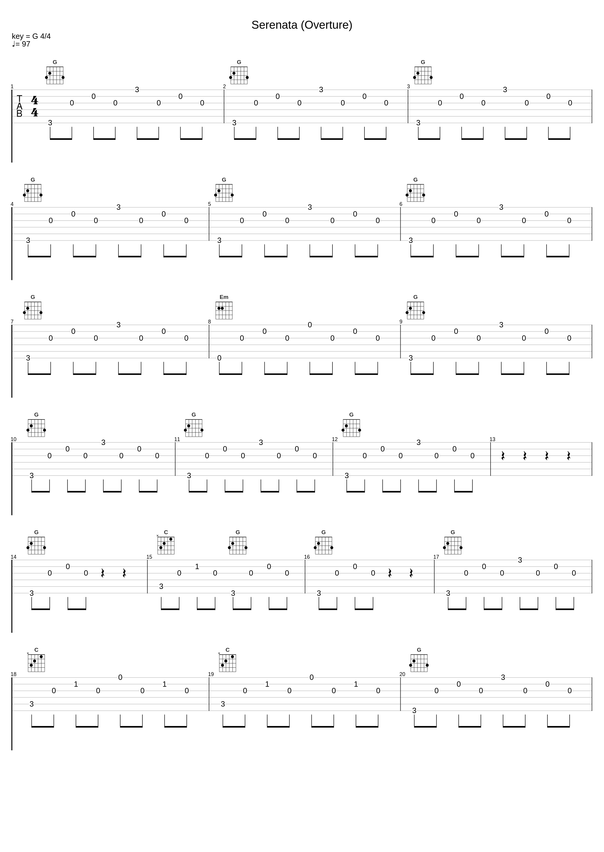 Serenata (Overture)_Blue System_1