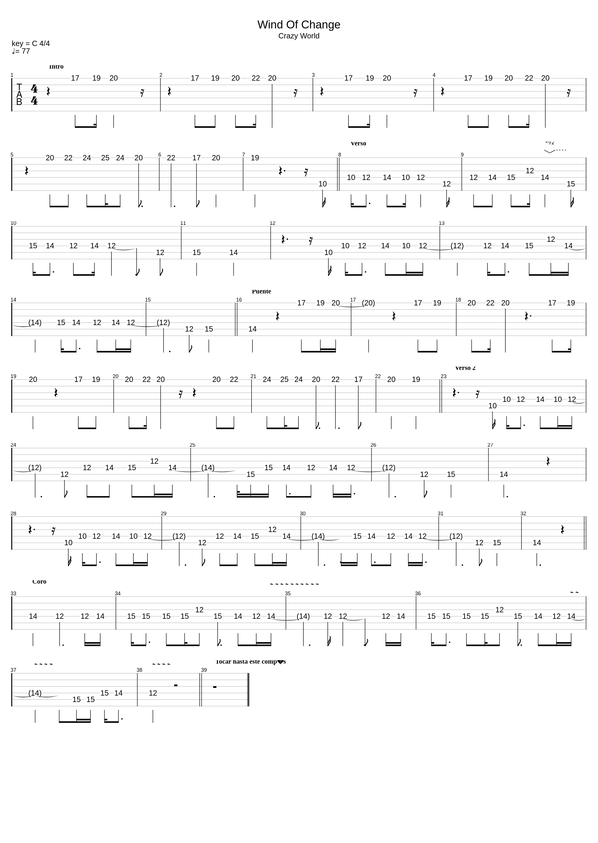 Wind of change Colegio_Clase De Música_1