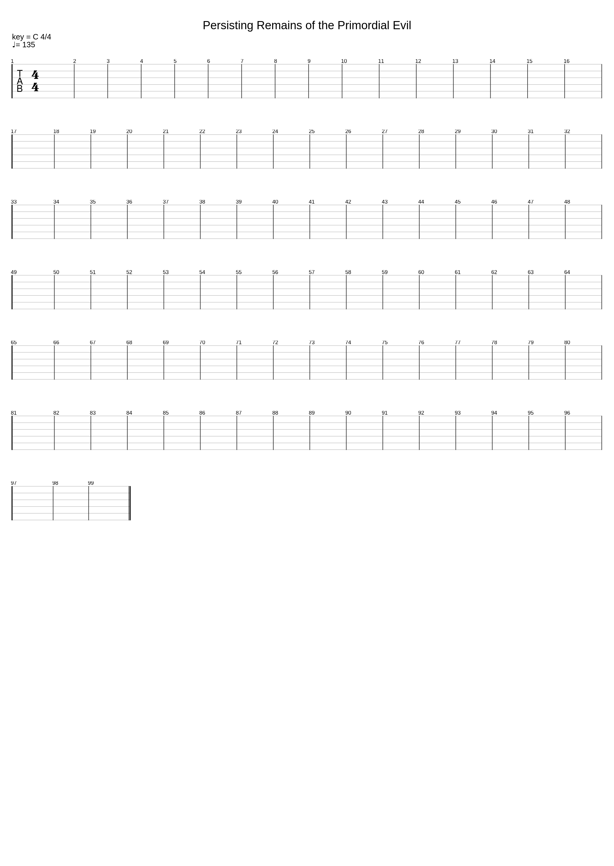 Persisting Remains of the Primordial Evil_Münister_1