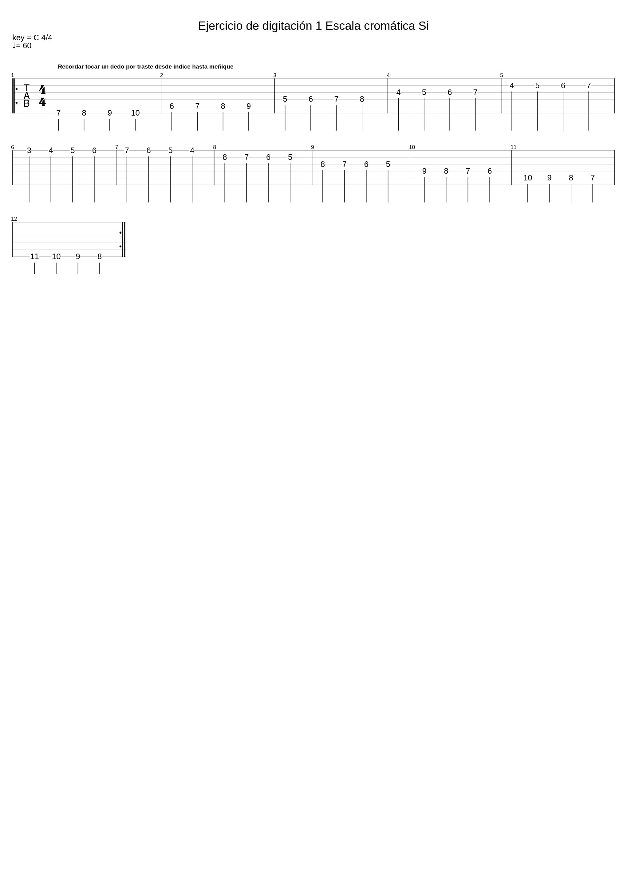 Ejercicio 2 Escala cromática Si_Public_1