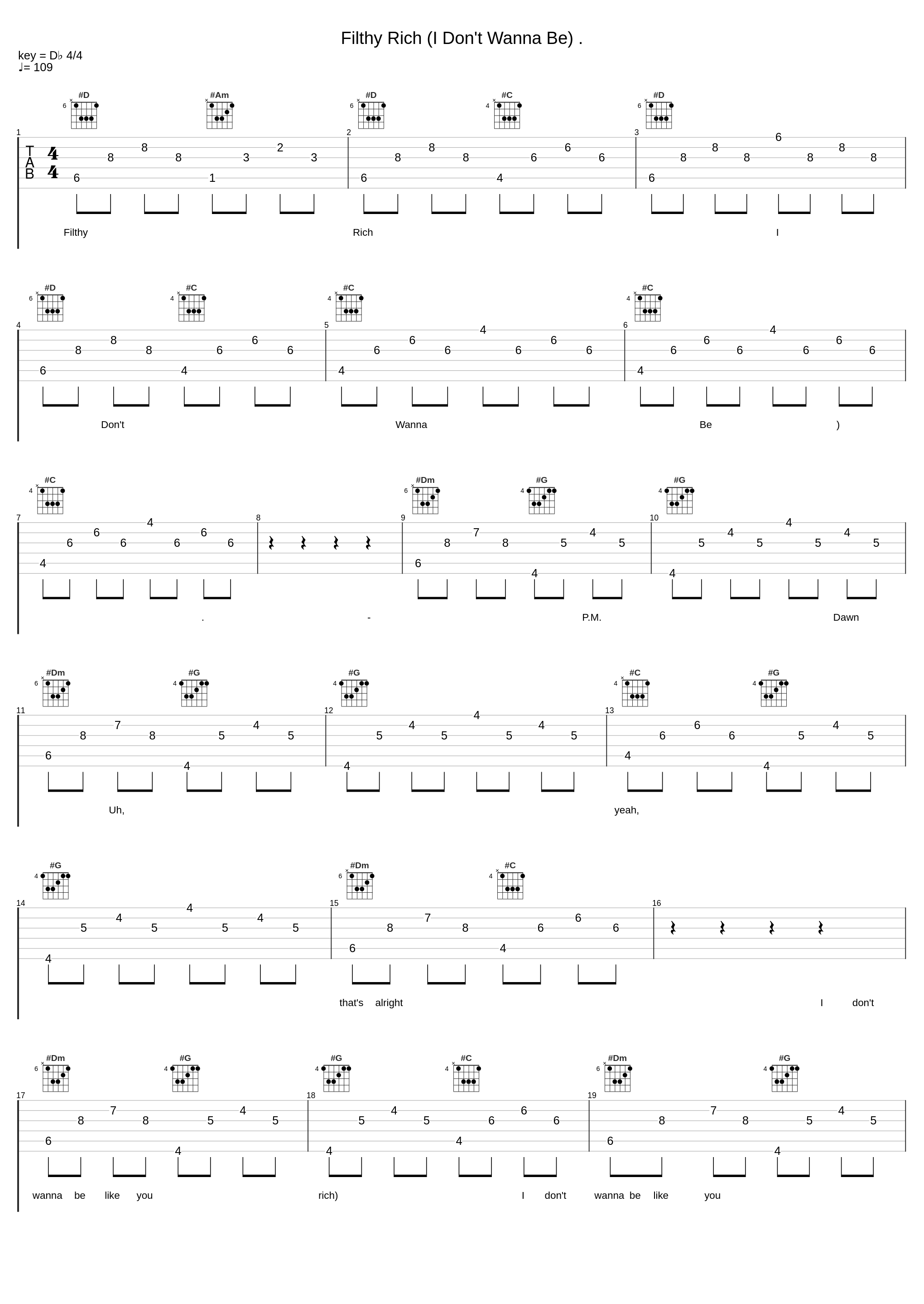 Filthy Rich (I Don't Wanna Be) ._P.M. Dawn_1