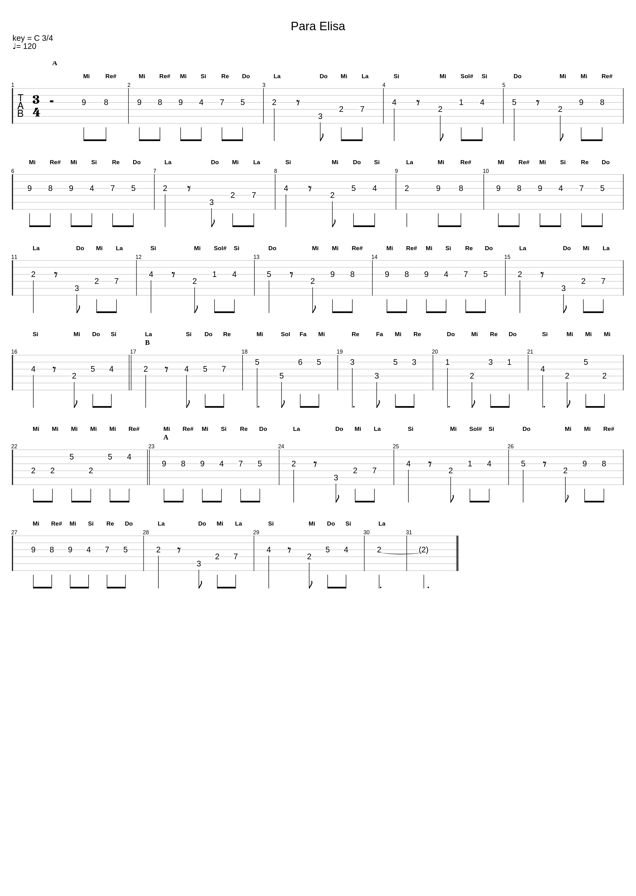 Para Elisa 2.0_Clase De Música_1