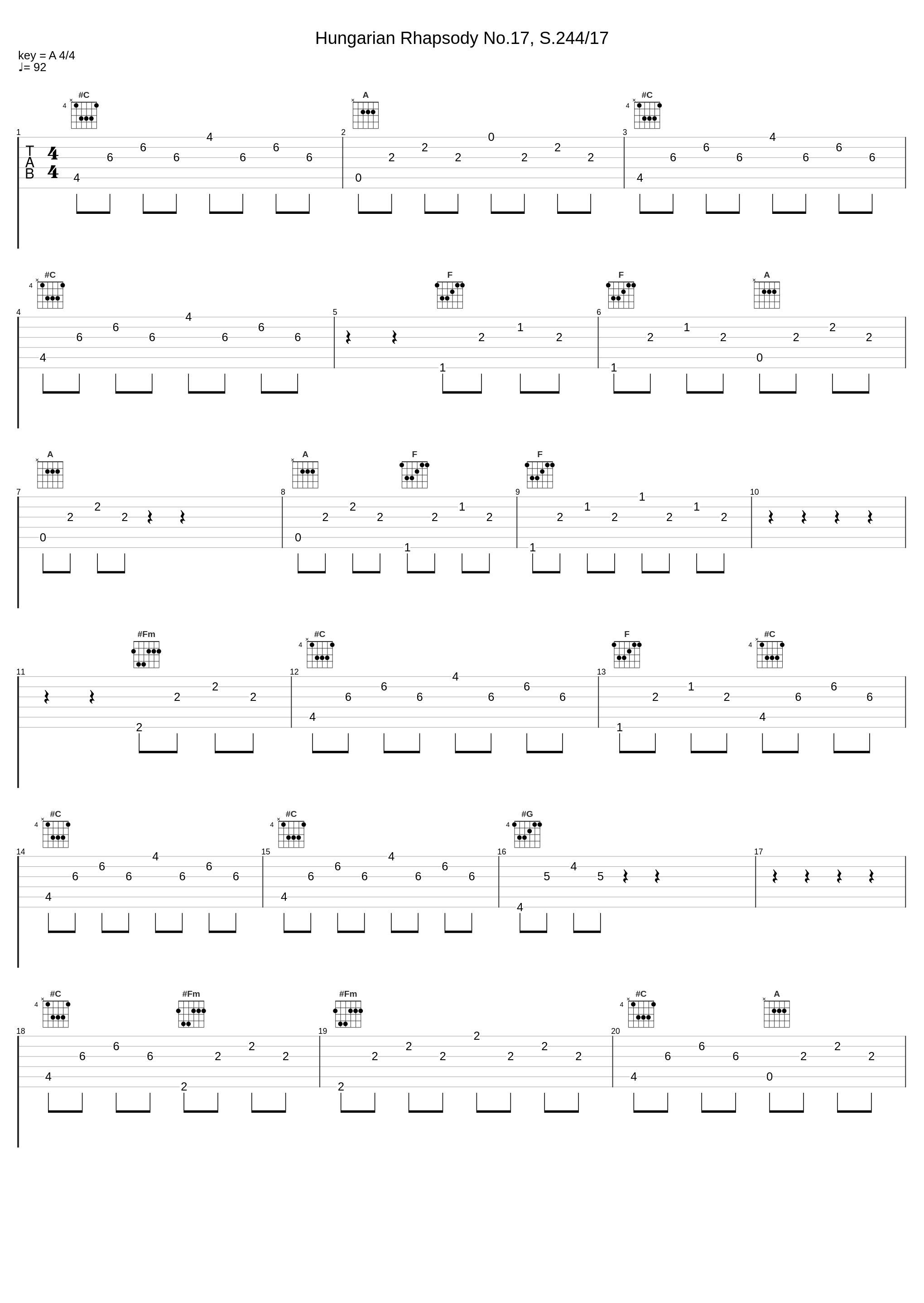 Hungarian Rhapsody No.17, S.244/17_Andreas Mühlen_1