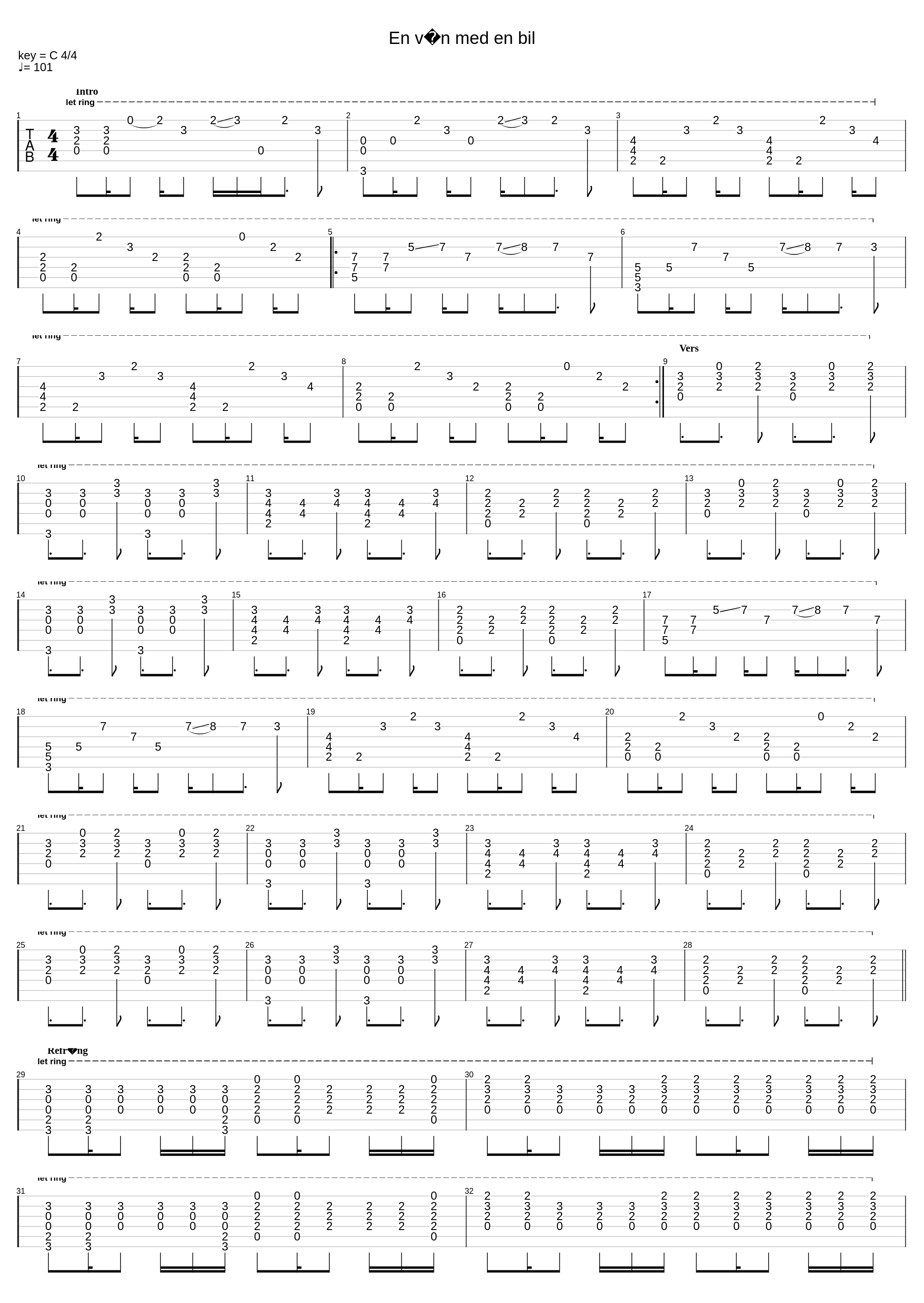 En Van Med En Bil_Håkan Hellström_1