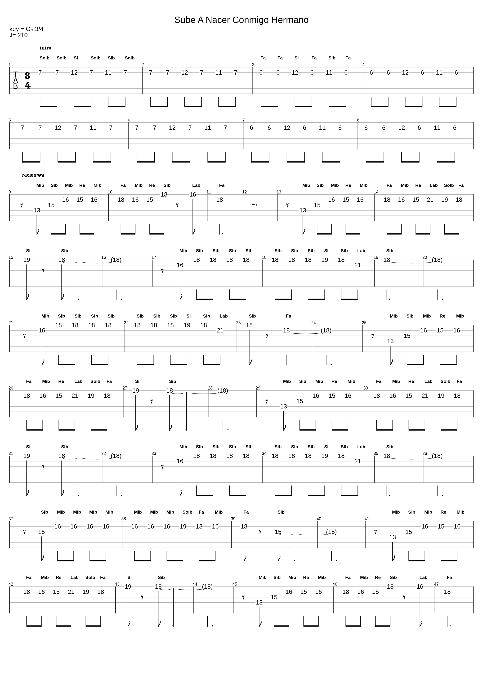 Sube a nacer conmigo hermano_Clase De Música_1