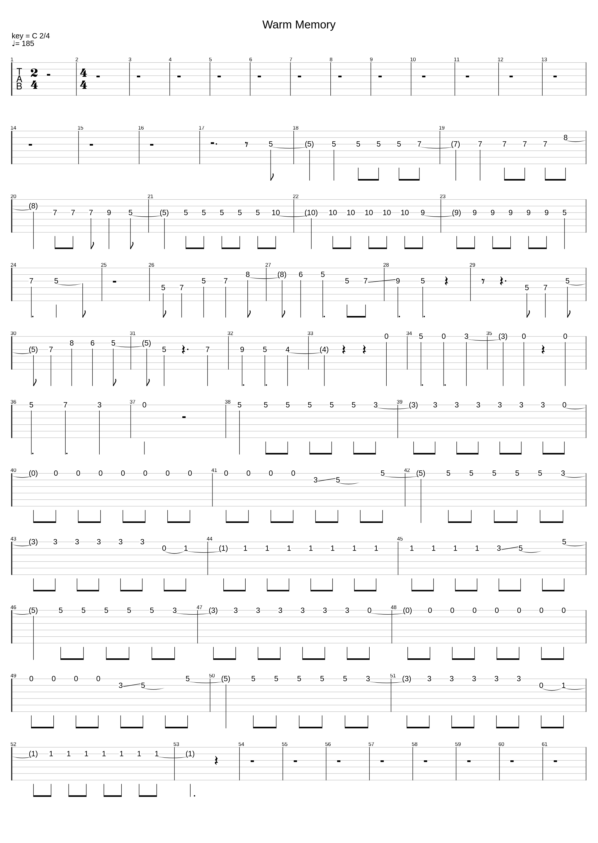 Warm Memory_Human Tetris_1