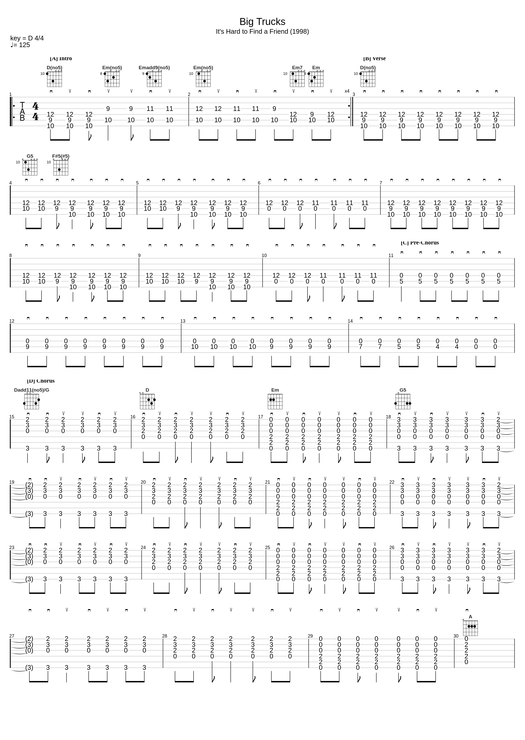 Big Trucks_Pedro The Lion_1