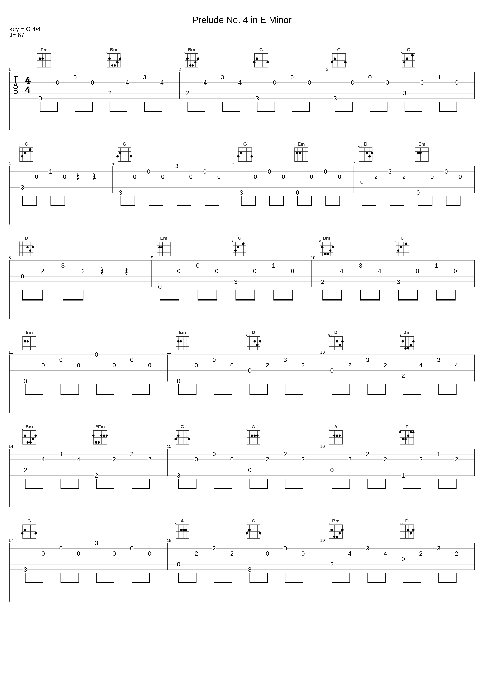 Prelude No. 4 in E Minor_Igor Levit,Dmitri Shostakovich_1