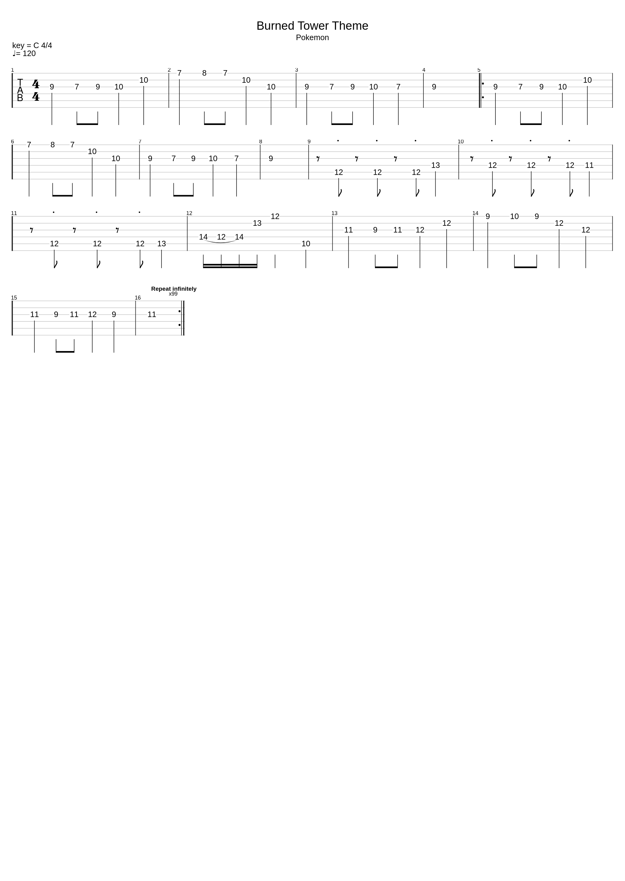 Burned Tower Theme_Pokemon_1