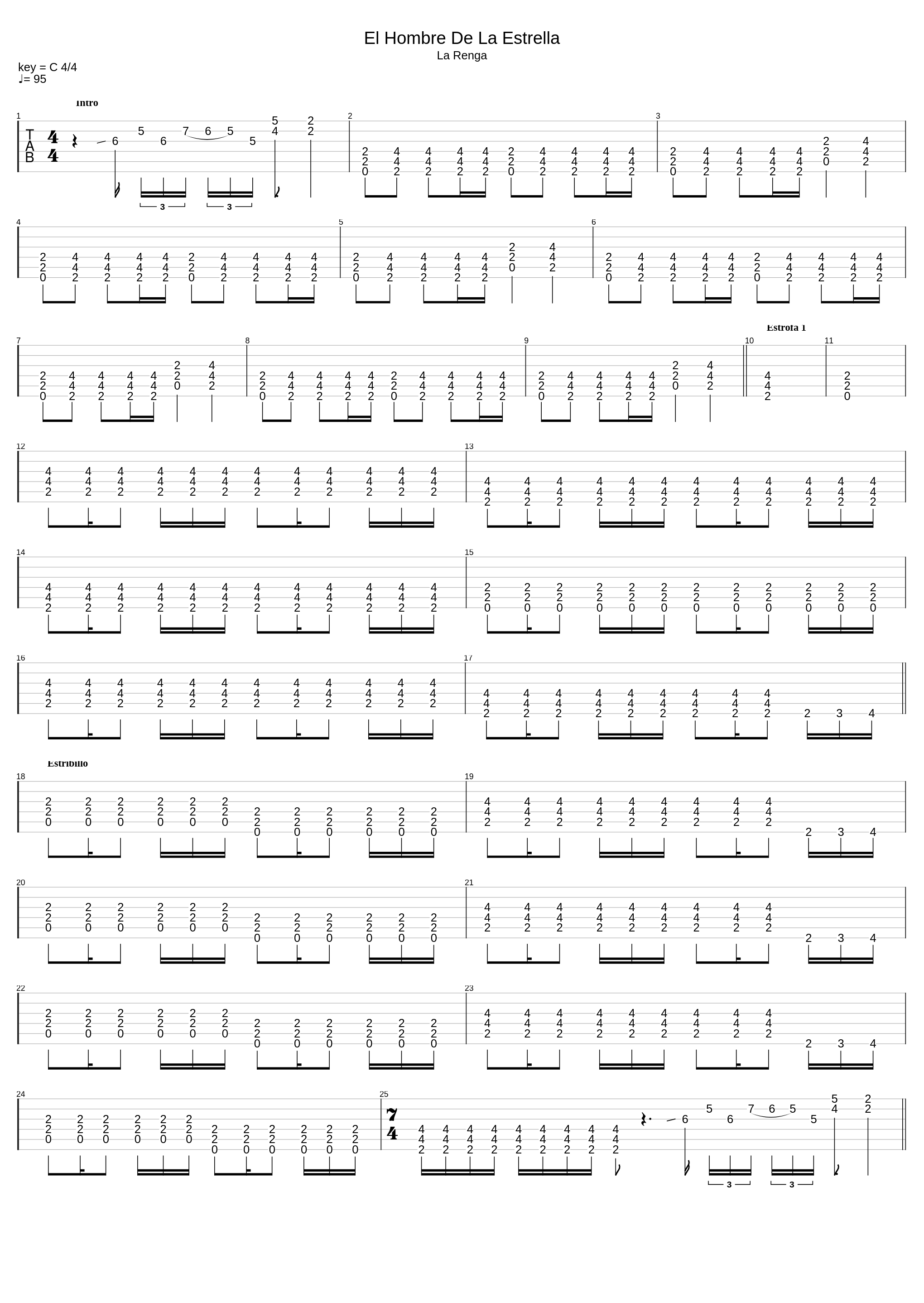 El hombre de la estrella_La Renga_1