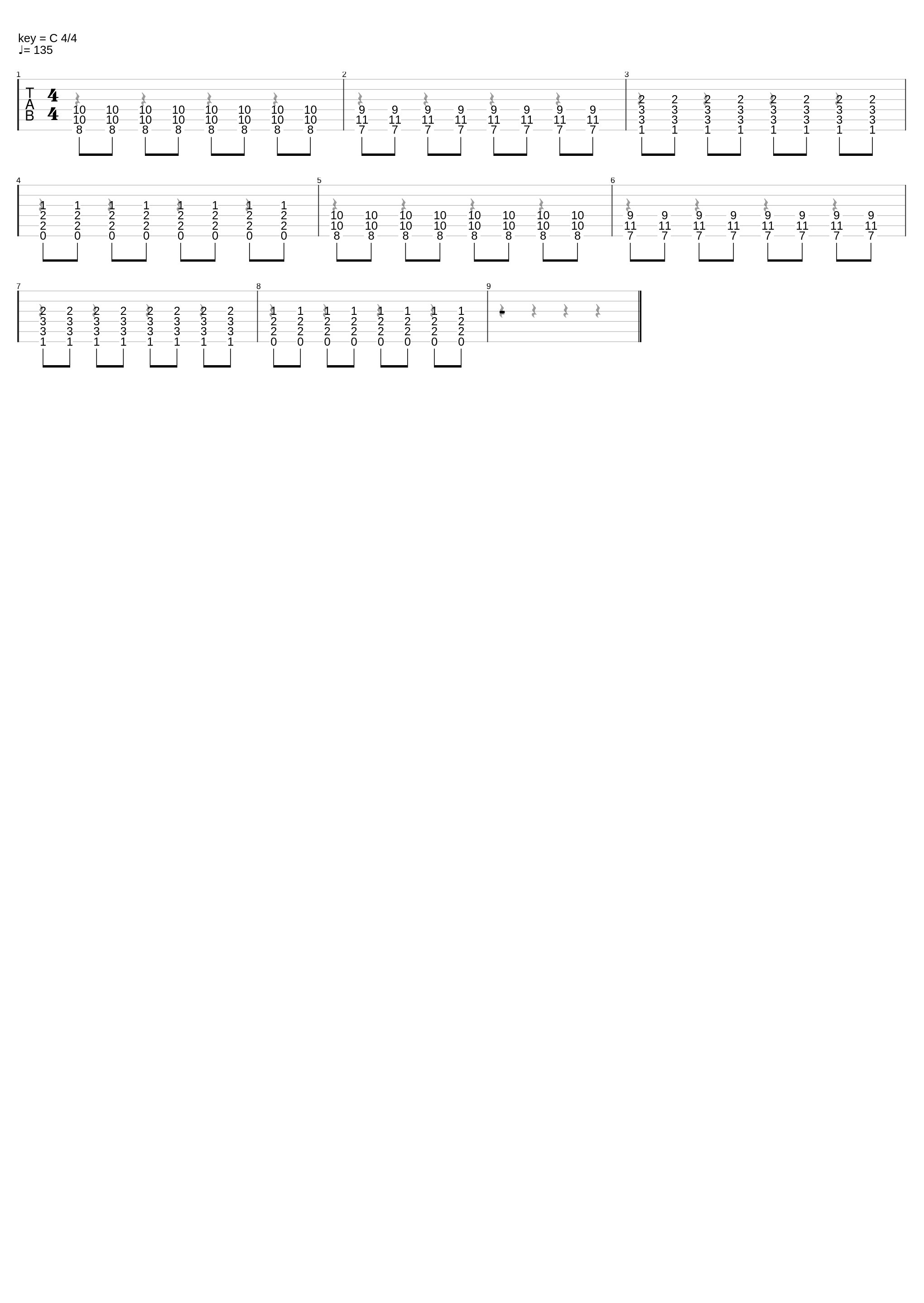 Harmonic Minor Solo (Most Used Metal Scales)_Nik Nocturnal_1