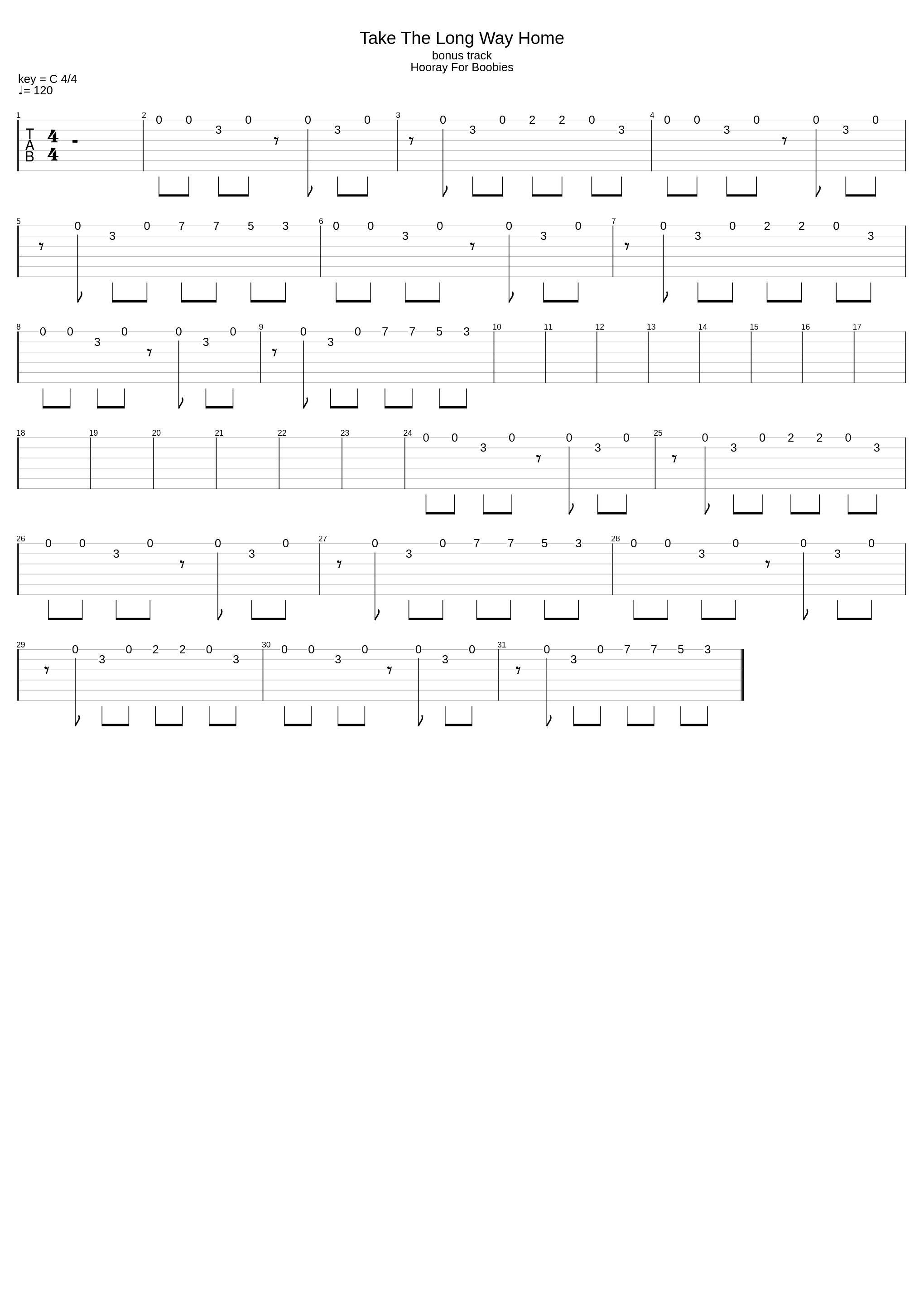 Take The Long Way Home_The Bloodhound Gang_1