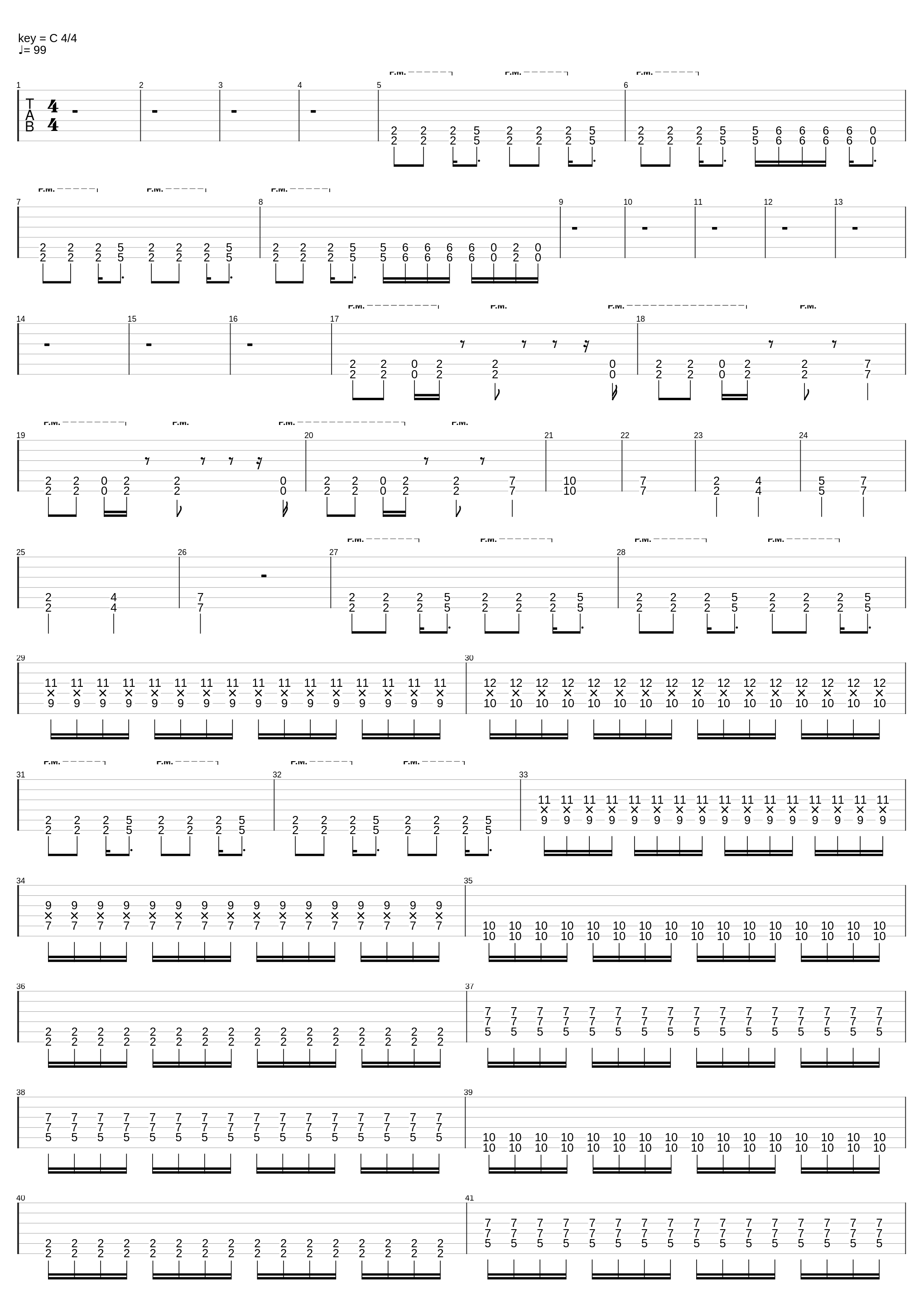 Judas (Guitar Tab)_Fozzy_1