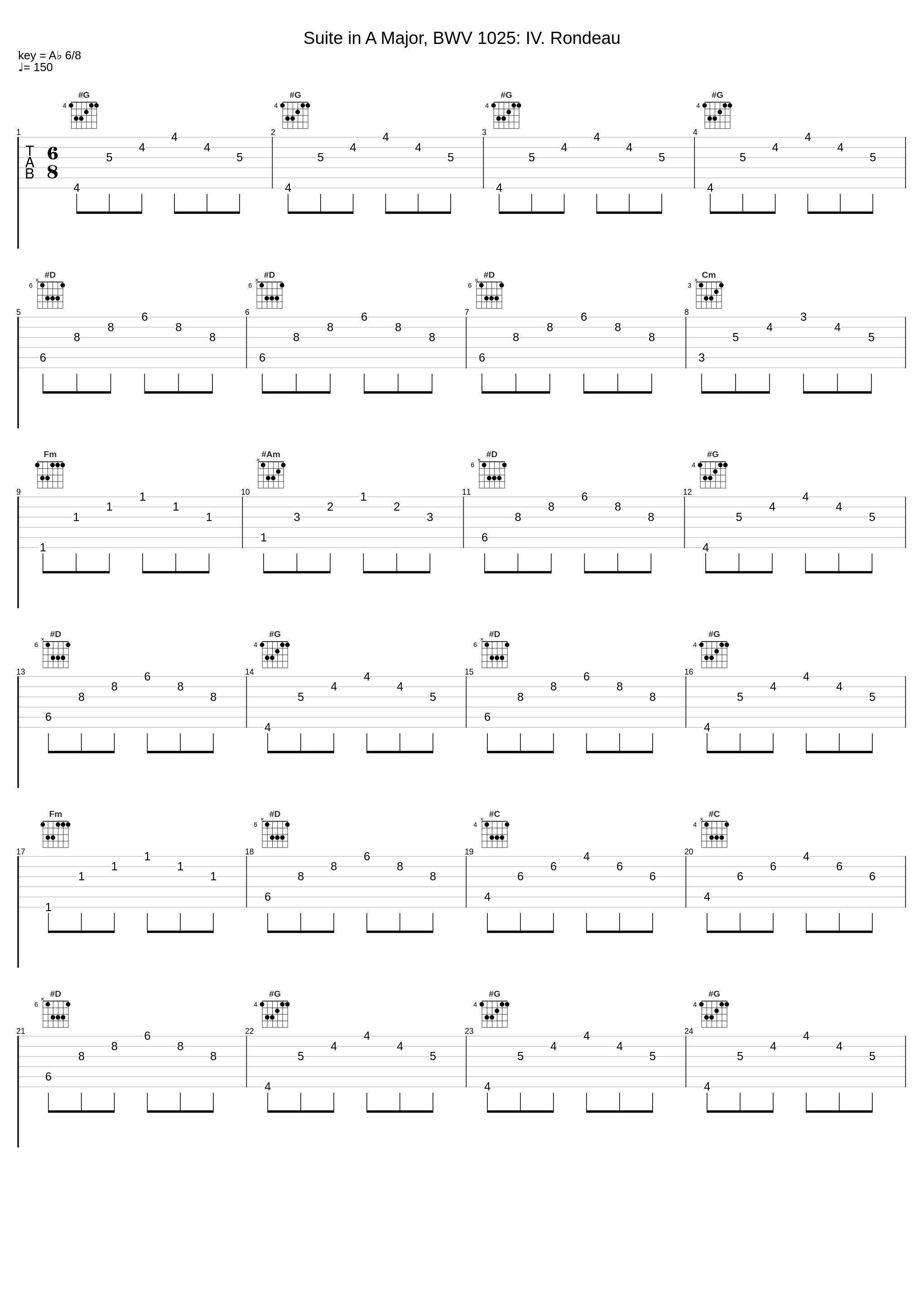 Suite in A Major, BWV 1025: IV. Rondeau_Hélène Schmitt,Alain Gervreau,Jan Willem Jansen,Johann Sebastian Bach,Sylvius Leopold Weiss_1