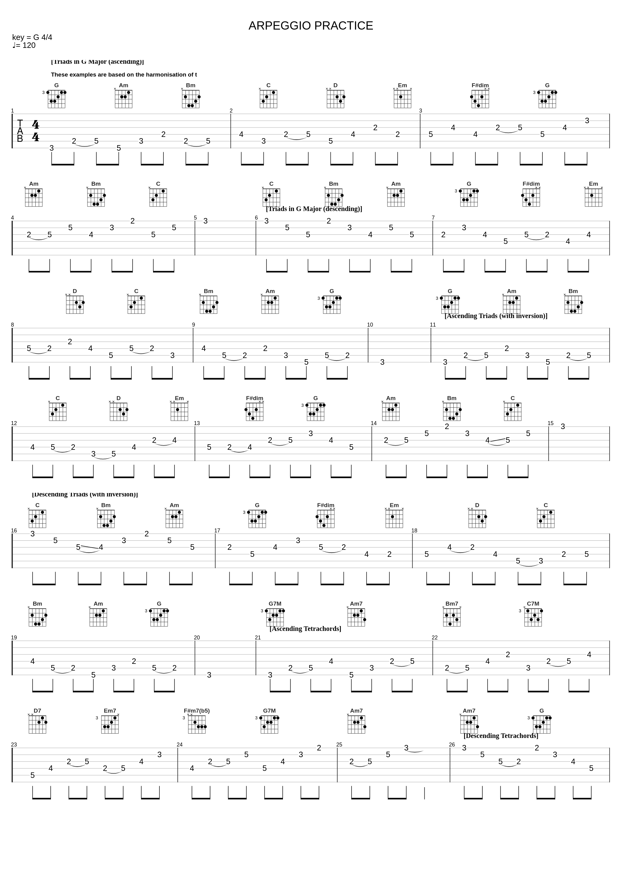 Arpeggio Practice_Practice_1