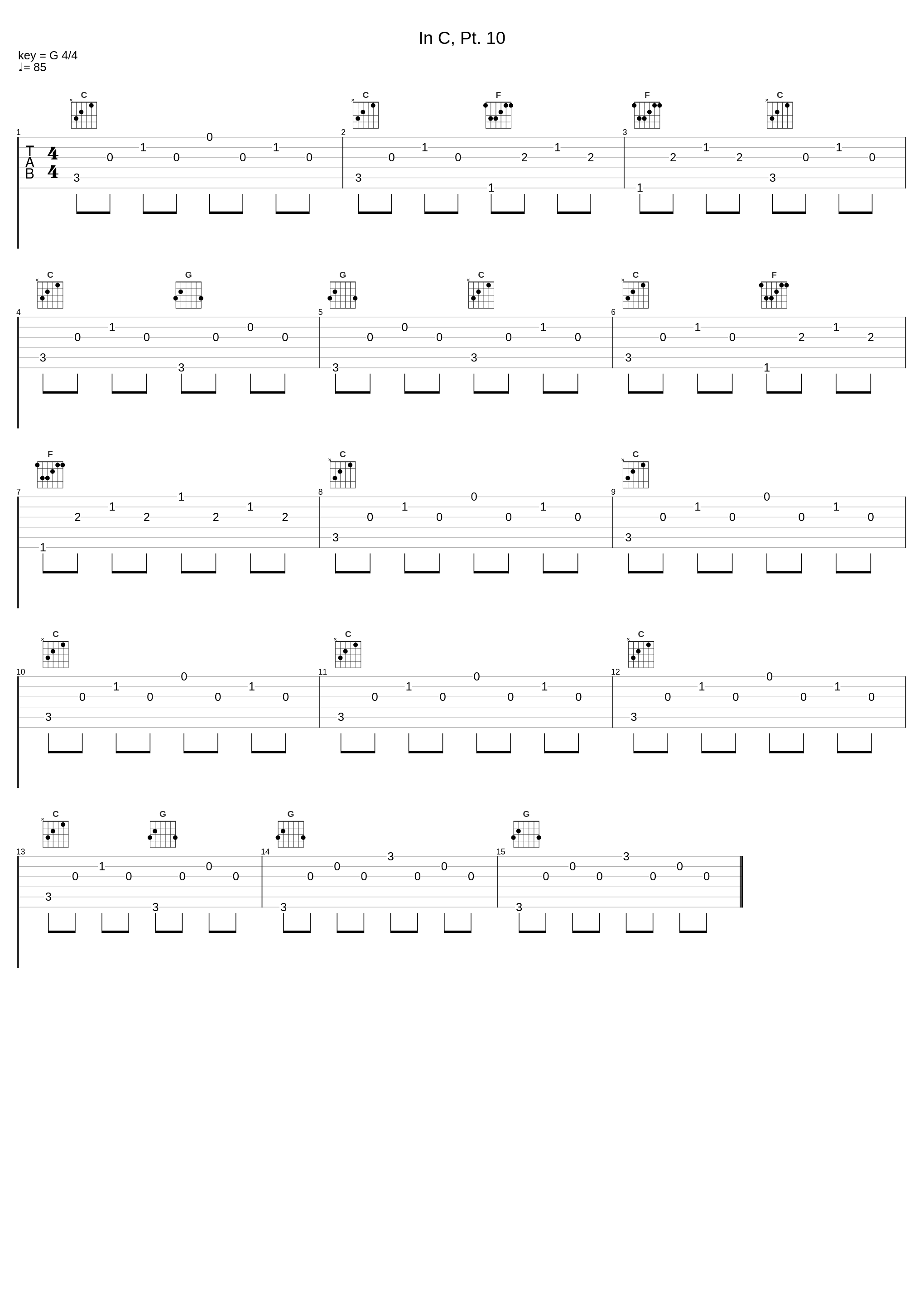 In C, Pt. 10_Salt Lake Electric Ensemble,Terry Riley_1