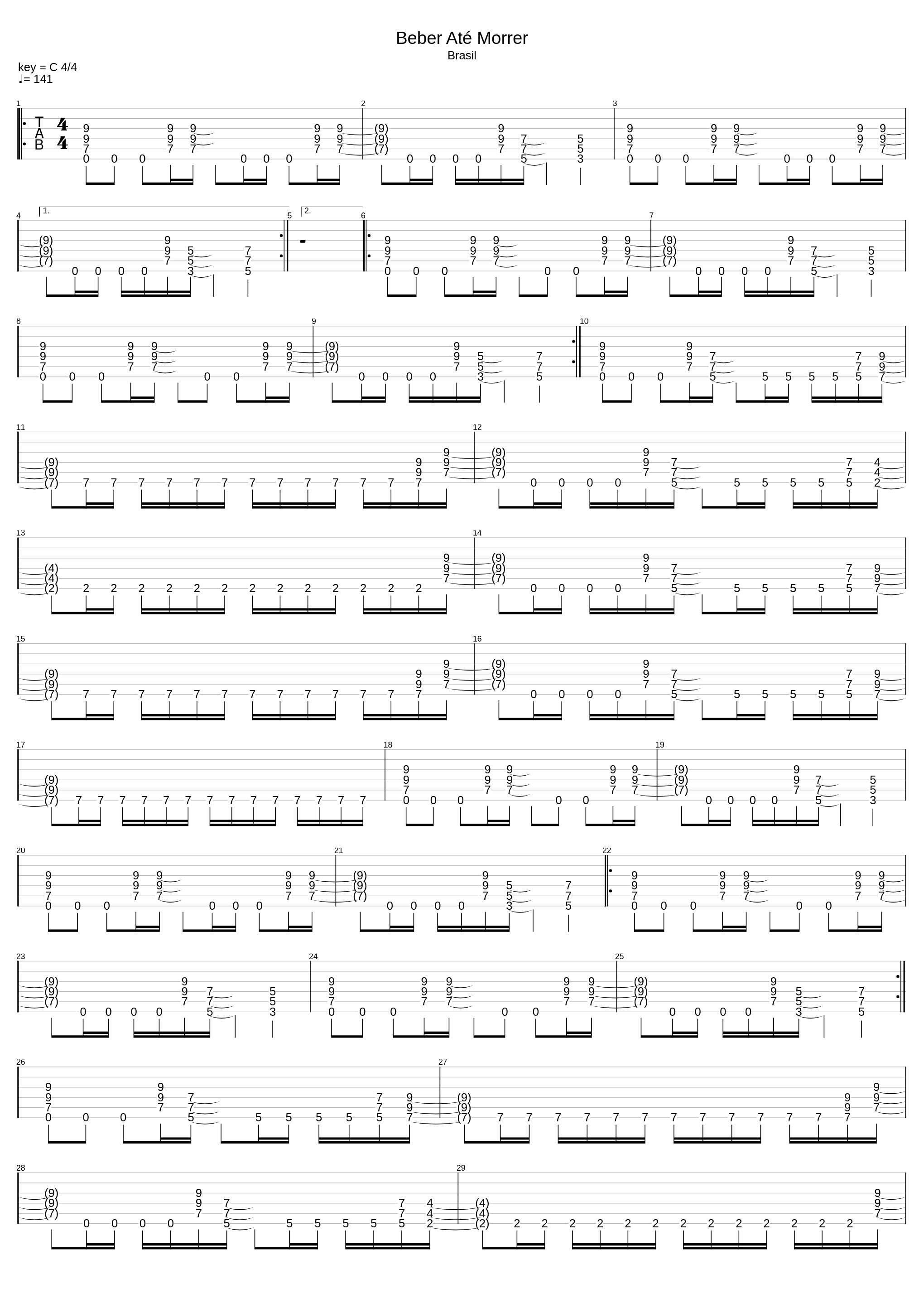 Beber Até Morrer_Ratos De Porao_1