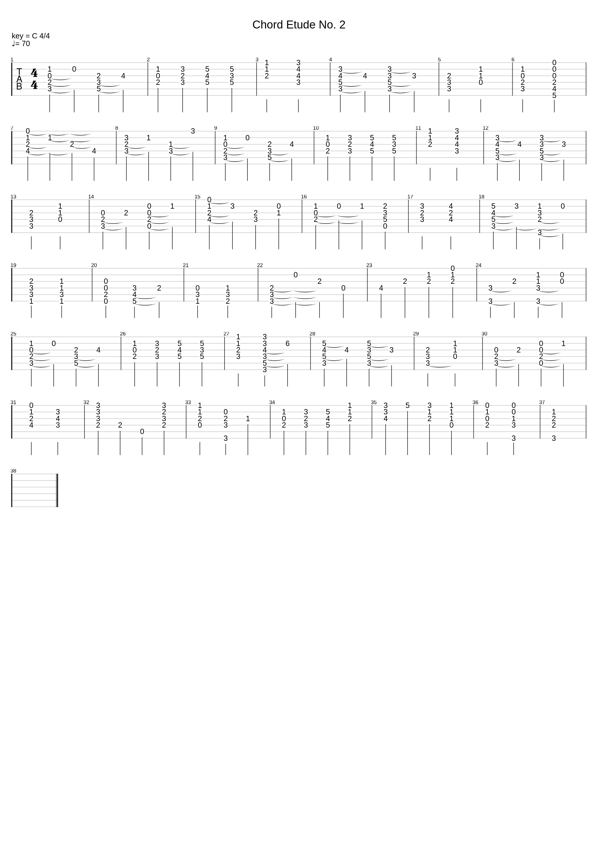 Chord Etude No. 2_Complete Method: Guitar - Berklee Press_1