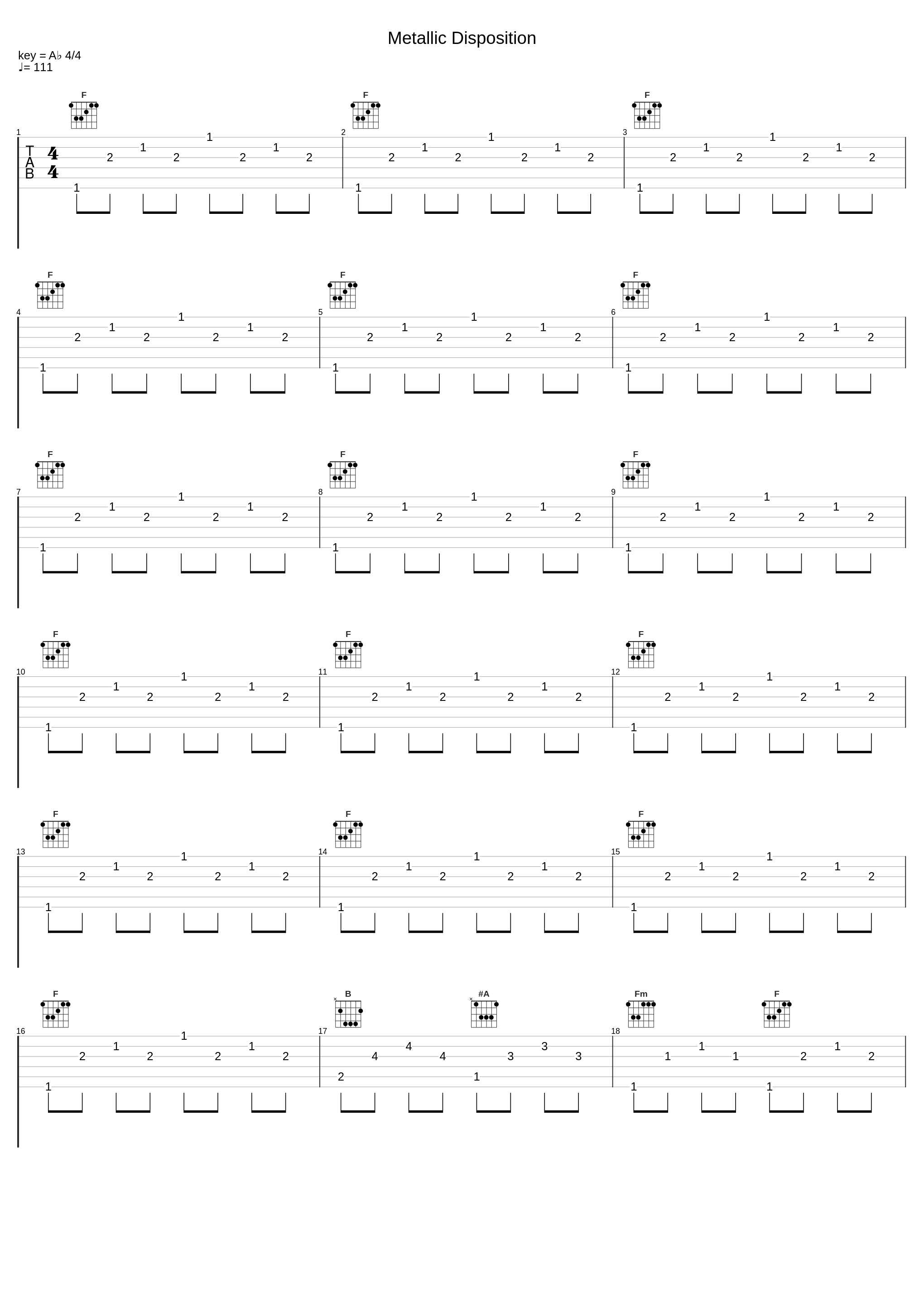 Metallic Disposition_Deaf Election_1