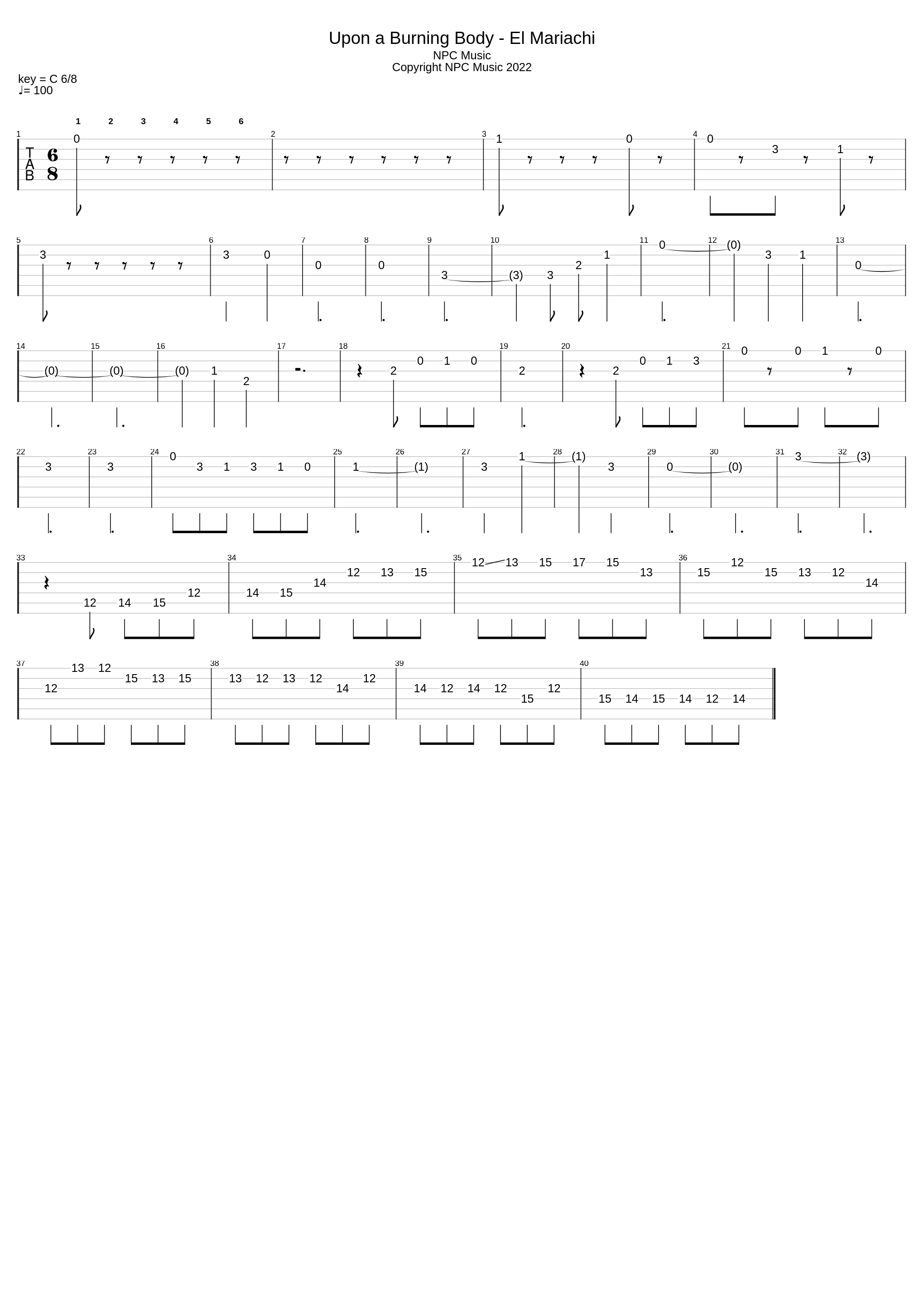 upon a freezing body - the musician_Npc Music_1