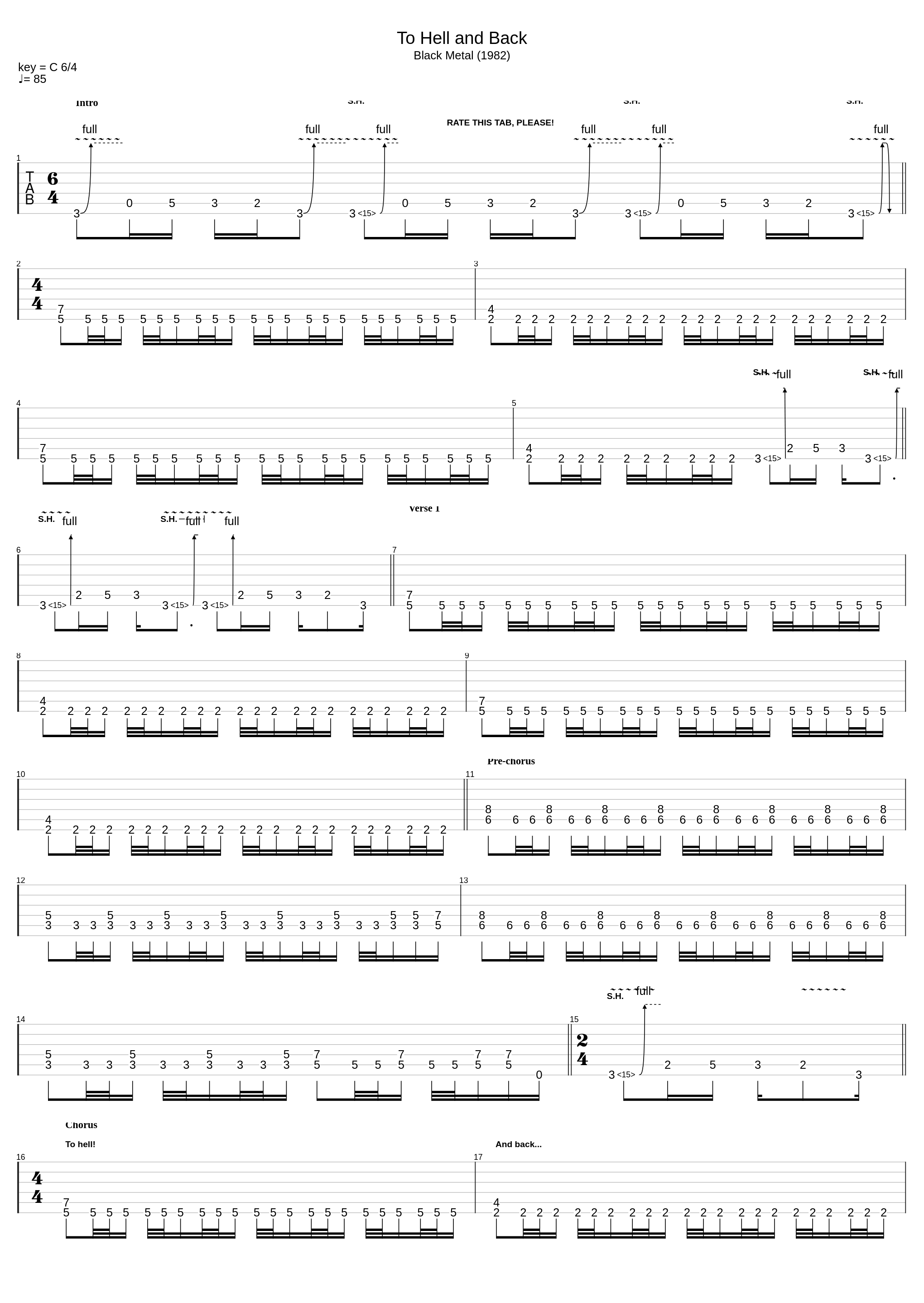 To Hell And Back_Venom_1