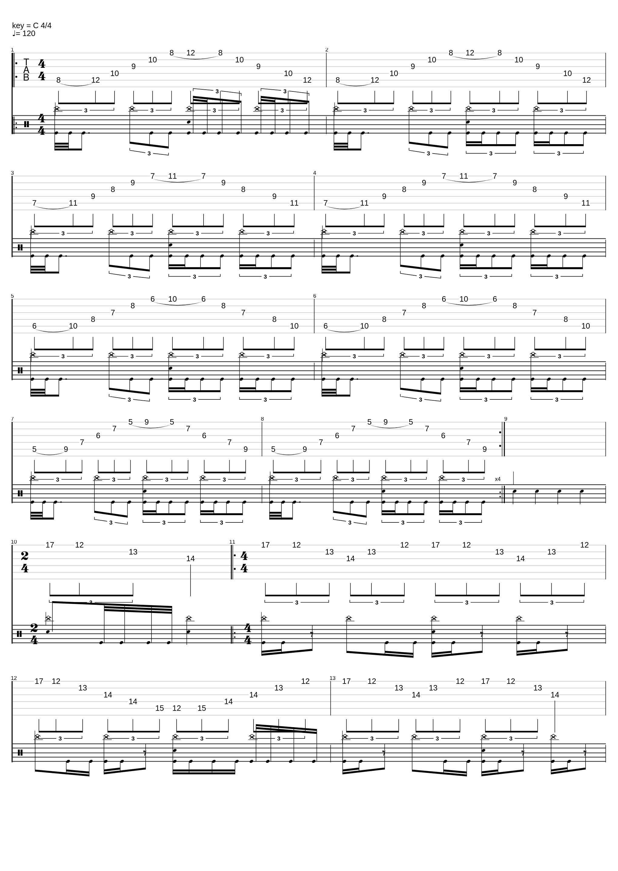 Sweeping Exercises 2_My Guitar Teacher_1