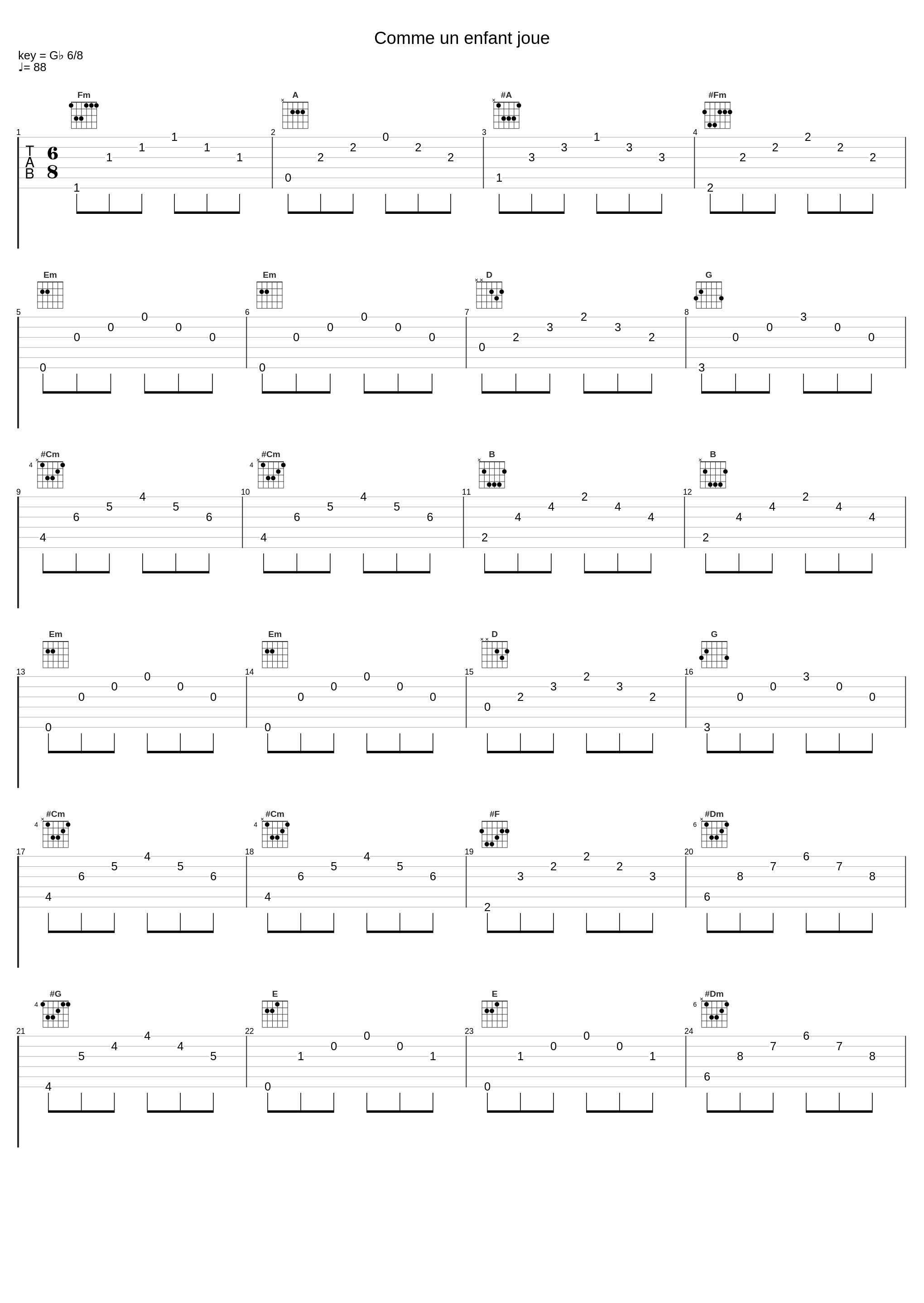 Comme un enfant joue_中村由利子_1