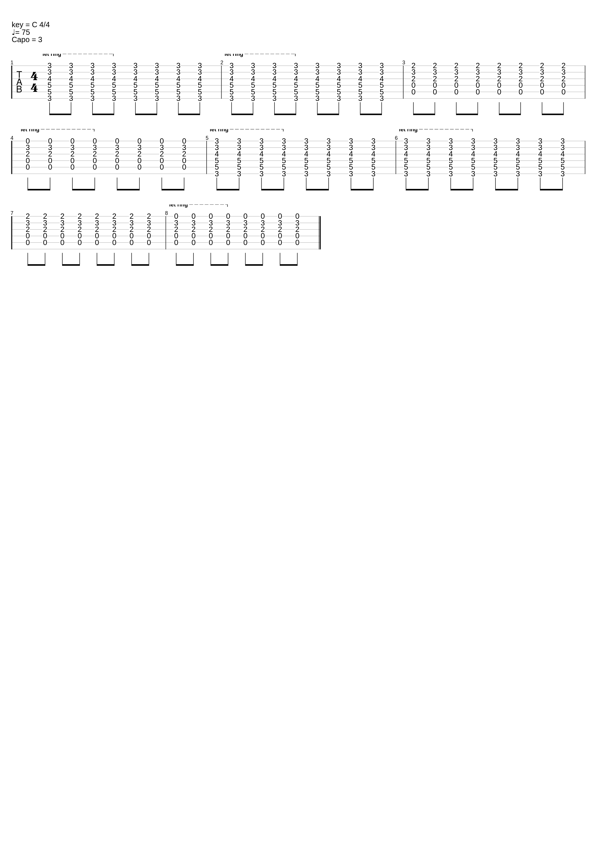 The Scientist Chorus_Strumming Patterns_1