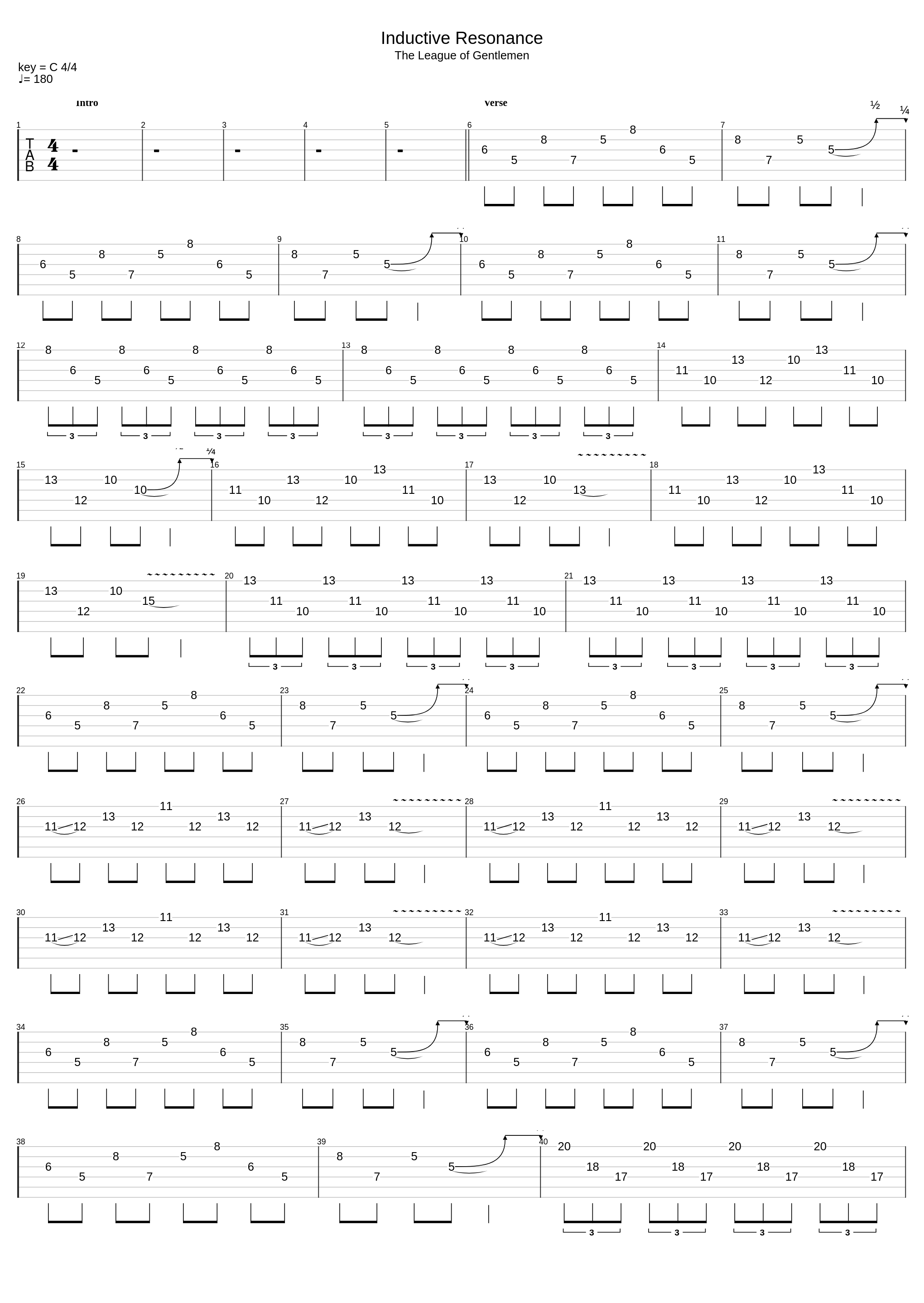 Inductive Resonance_The League of Gentlemen_1