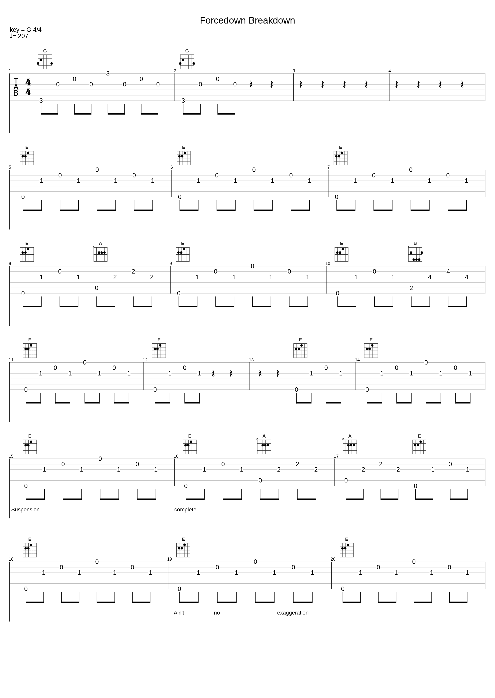 Forcedown Breakdown_Holocaust_1