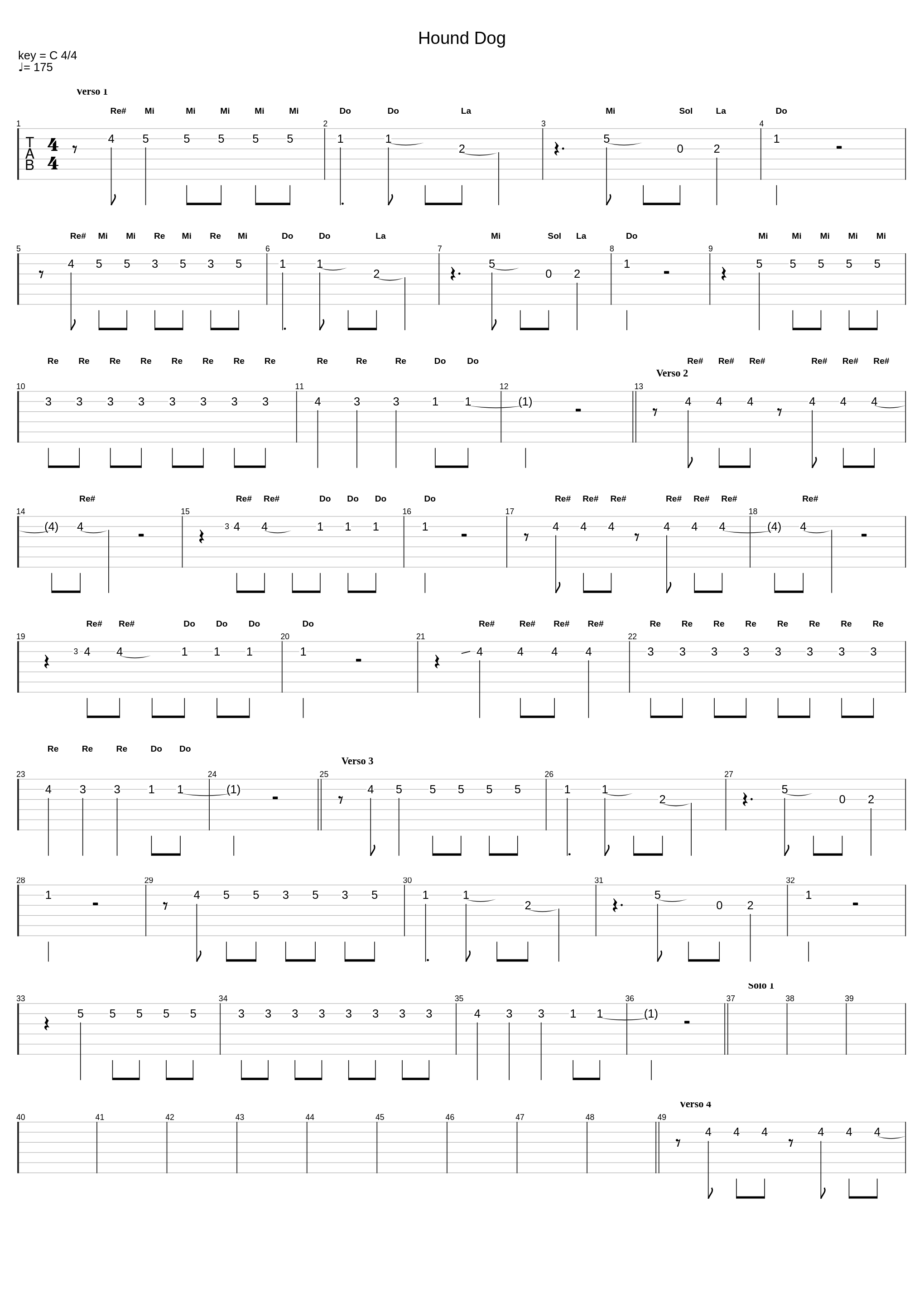 Hound Dog_Clase De Música_1