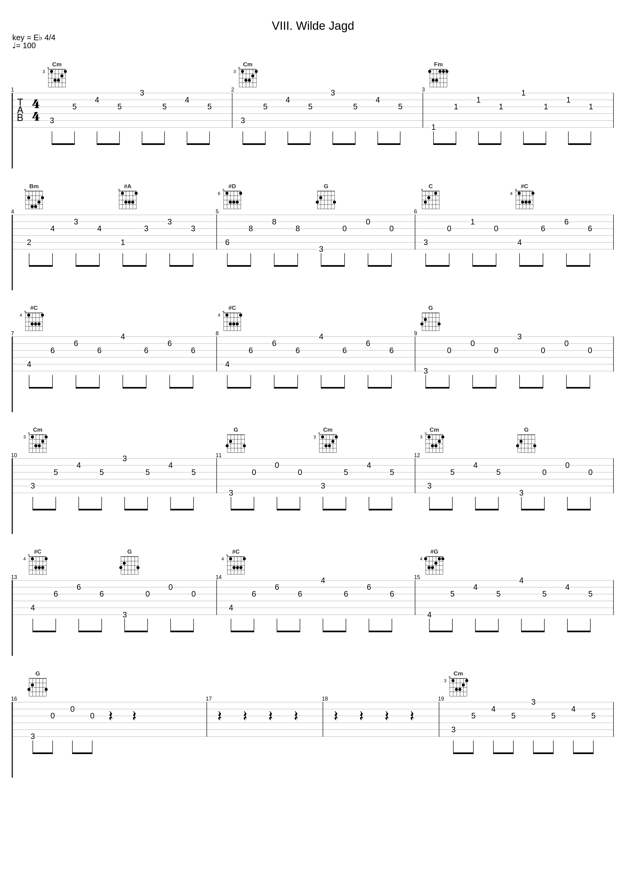 VIII. Wilde Jagd_Mélodie Zhao,Franz Liszt_1