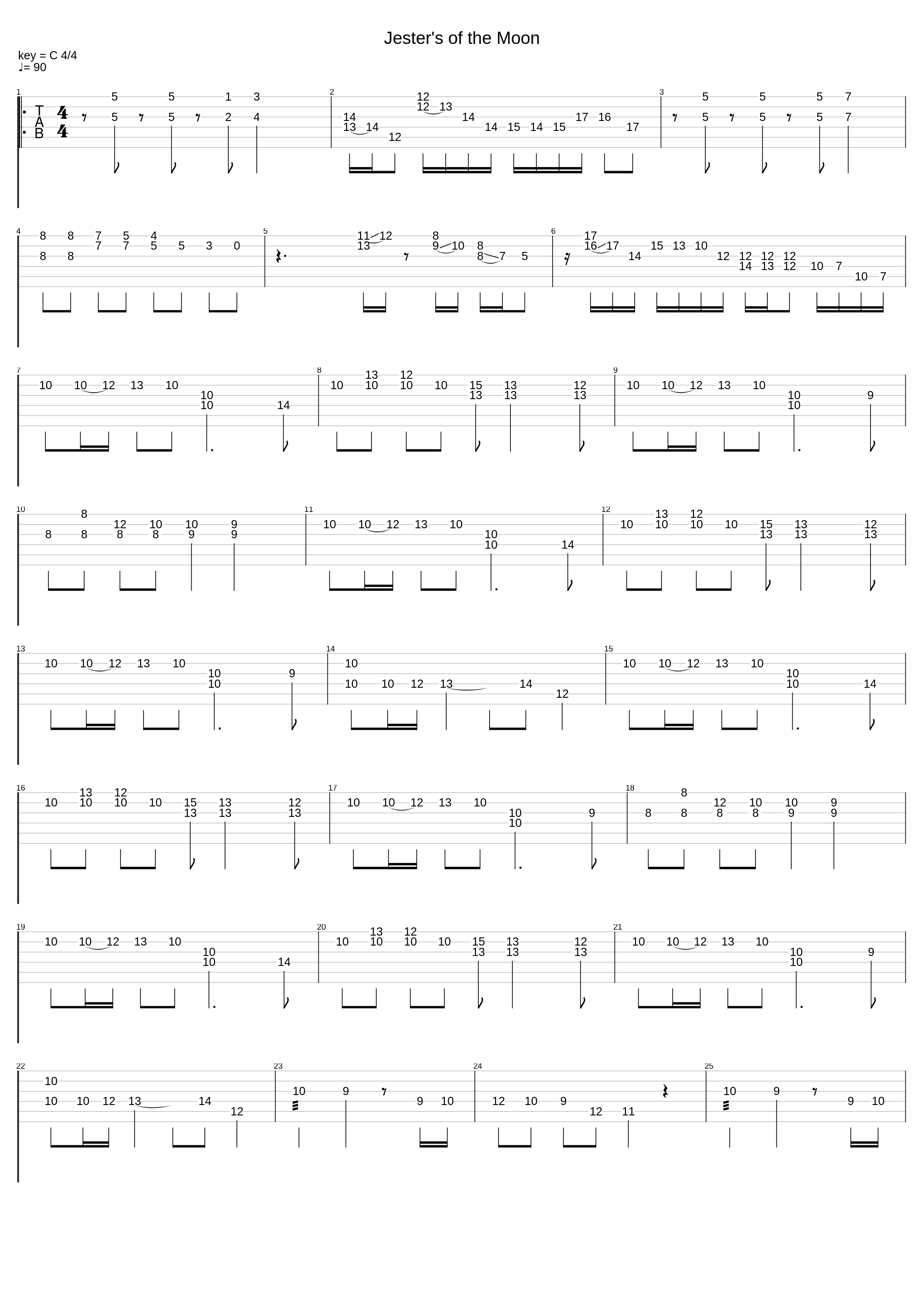 Jester's Of The Moon (2 Guitar's)_Nobuo Uematsu_1