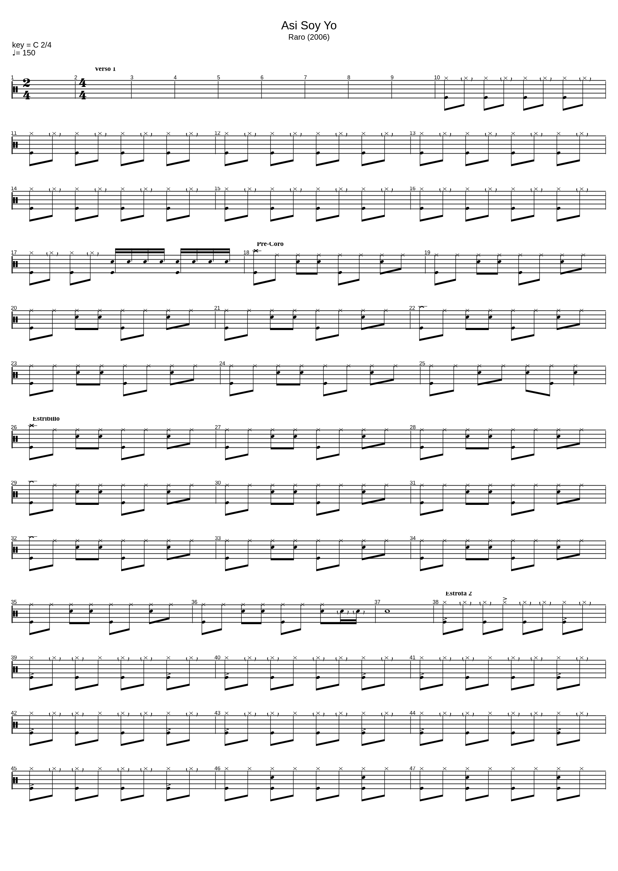 Asi Soy Yo_El Cuarteto De Nos_1