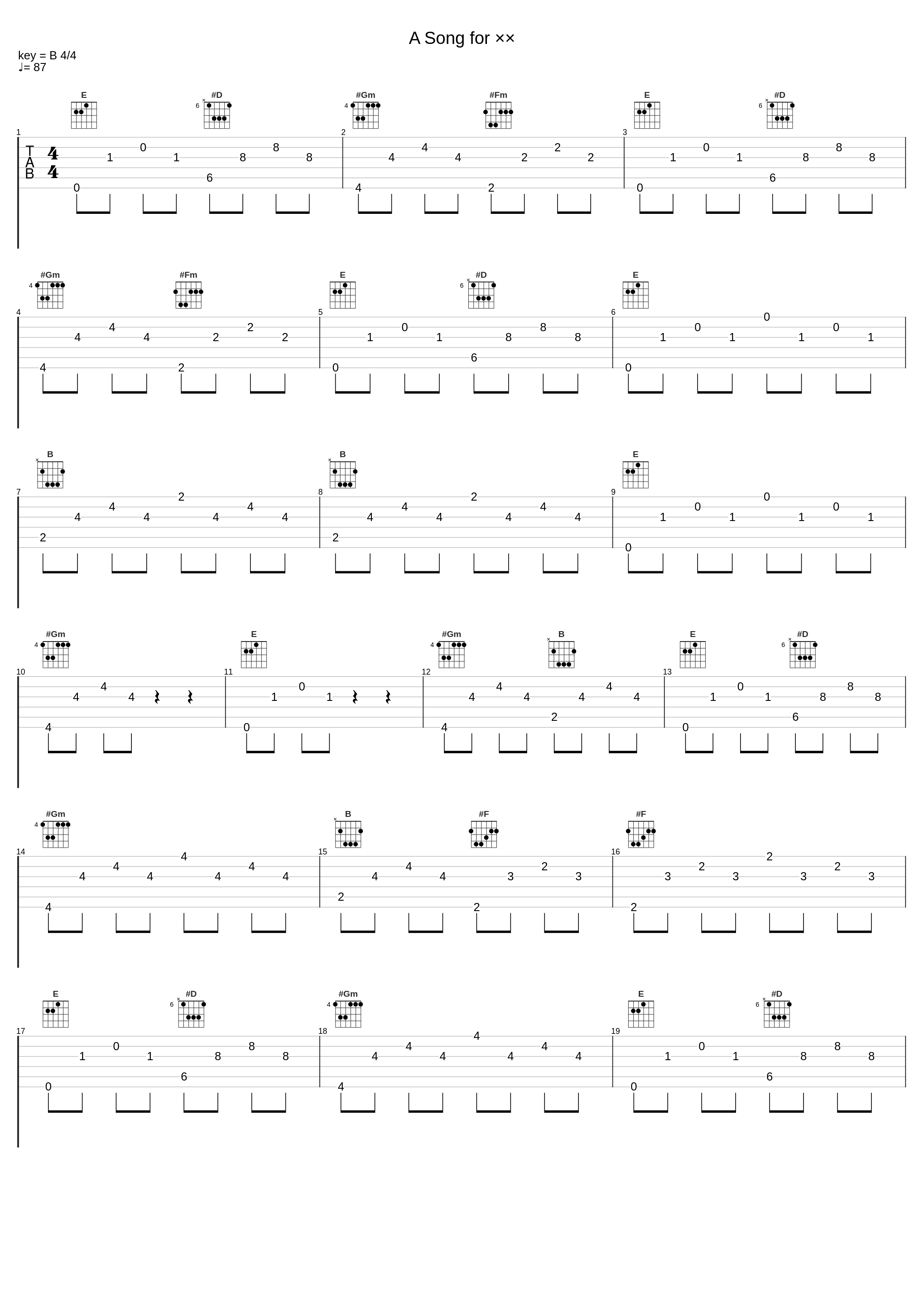 A Song for ××_滨崎步_1