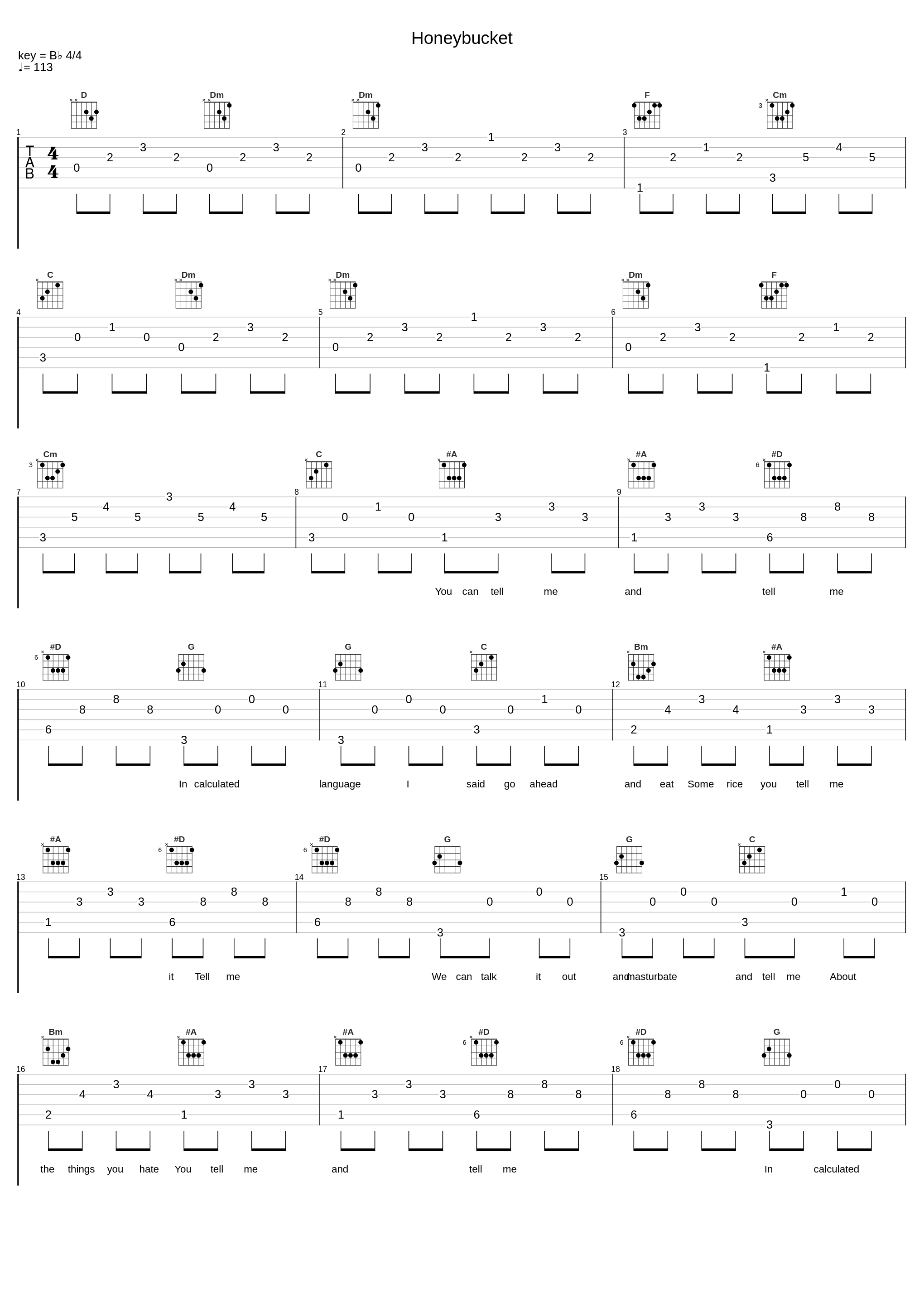 Honeybucket_The M Machine_1