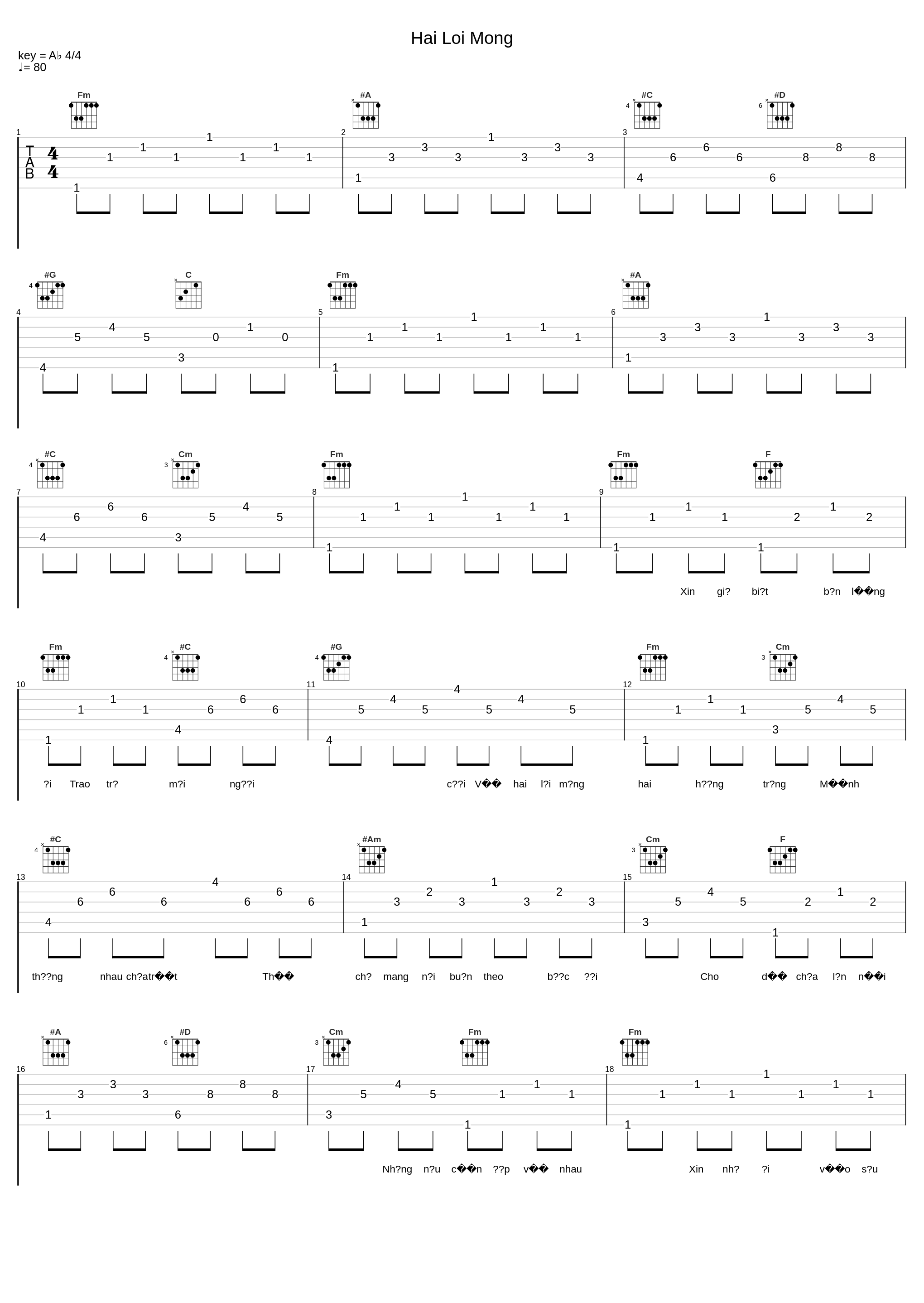 Hai Loi Mong_Cẩm Ly_1