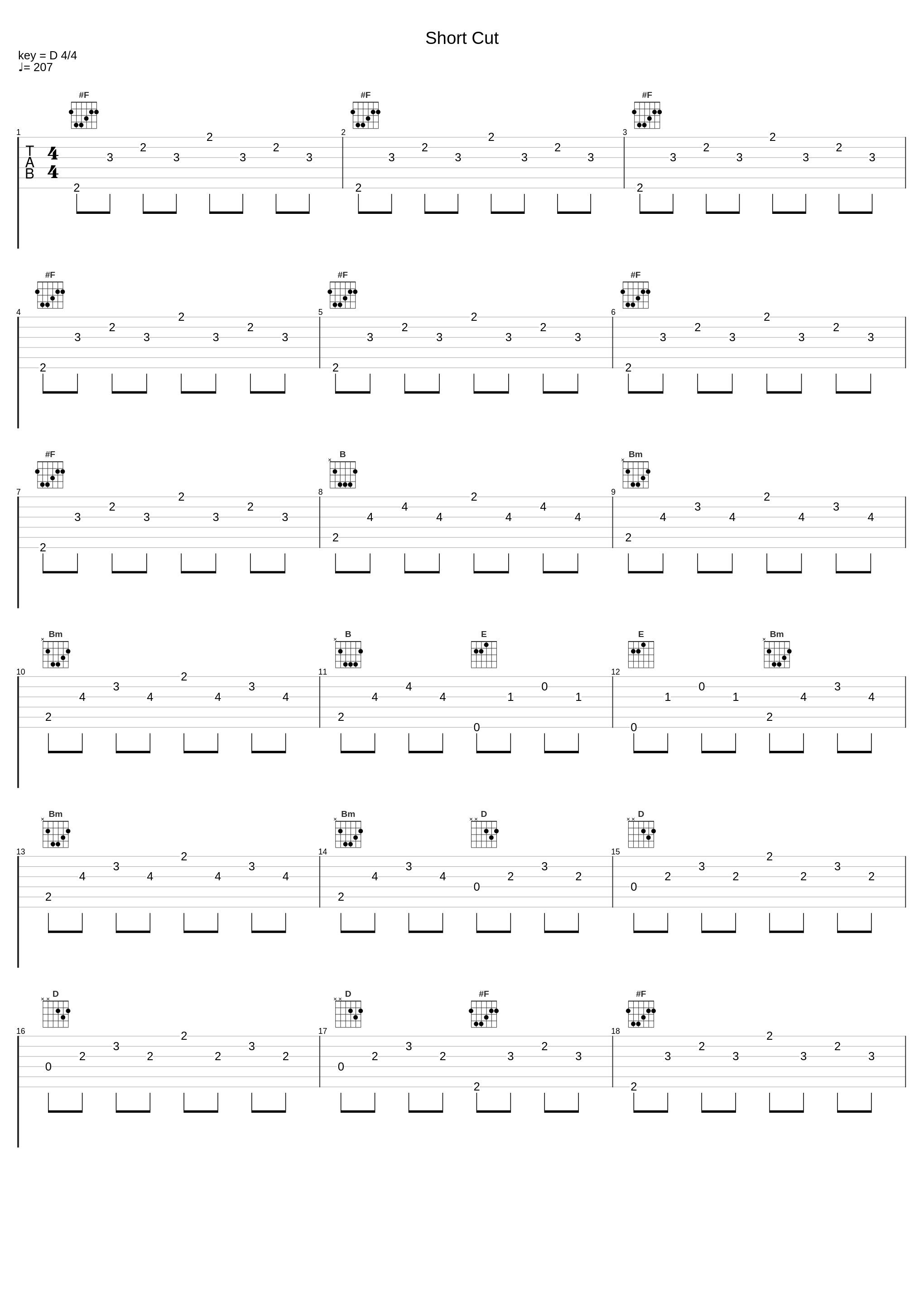 Short Cut_Eric Roche_1