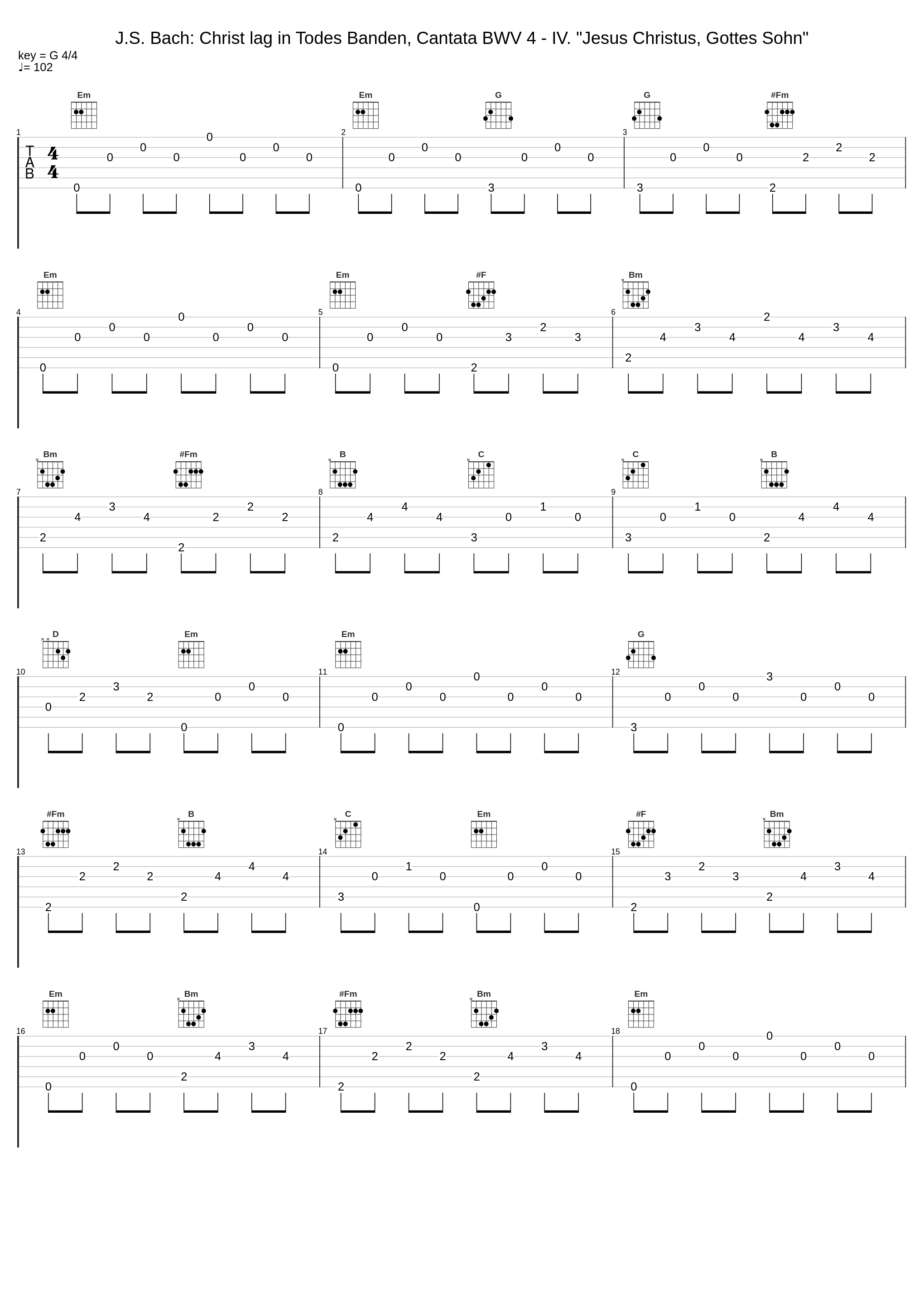 J.S. Bach: Christ lag in Todes Banden, Cantata BWV 4 - IV. "Jesus Christus, Gottes Sohn"_Münchener Bach-Orchester,Karl Richter,Münchener Bach-Chor_1