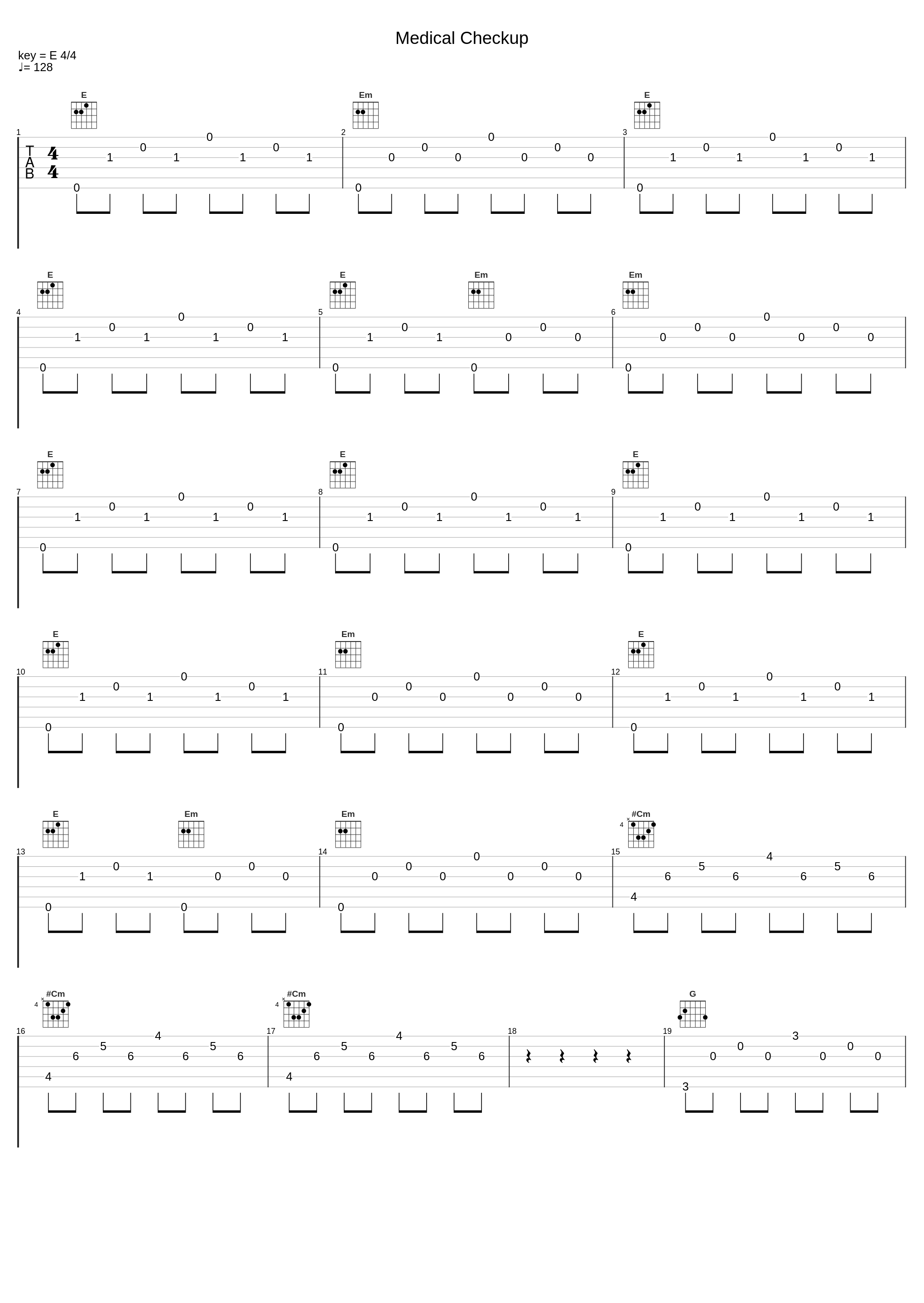 Medical Checkup_Harold Faltermeyer_1