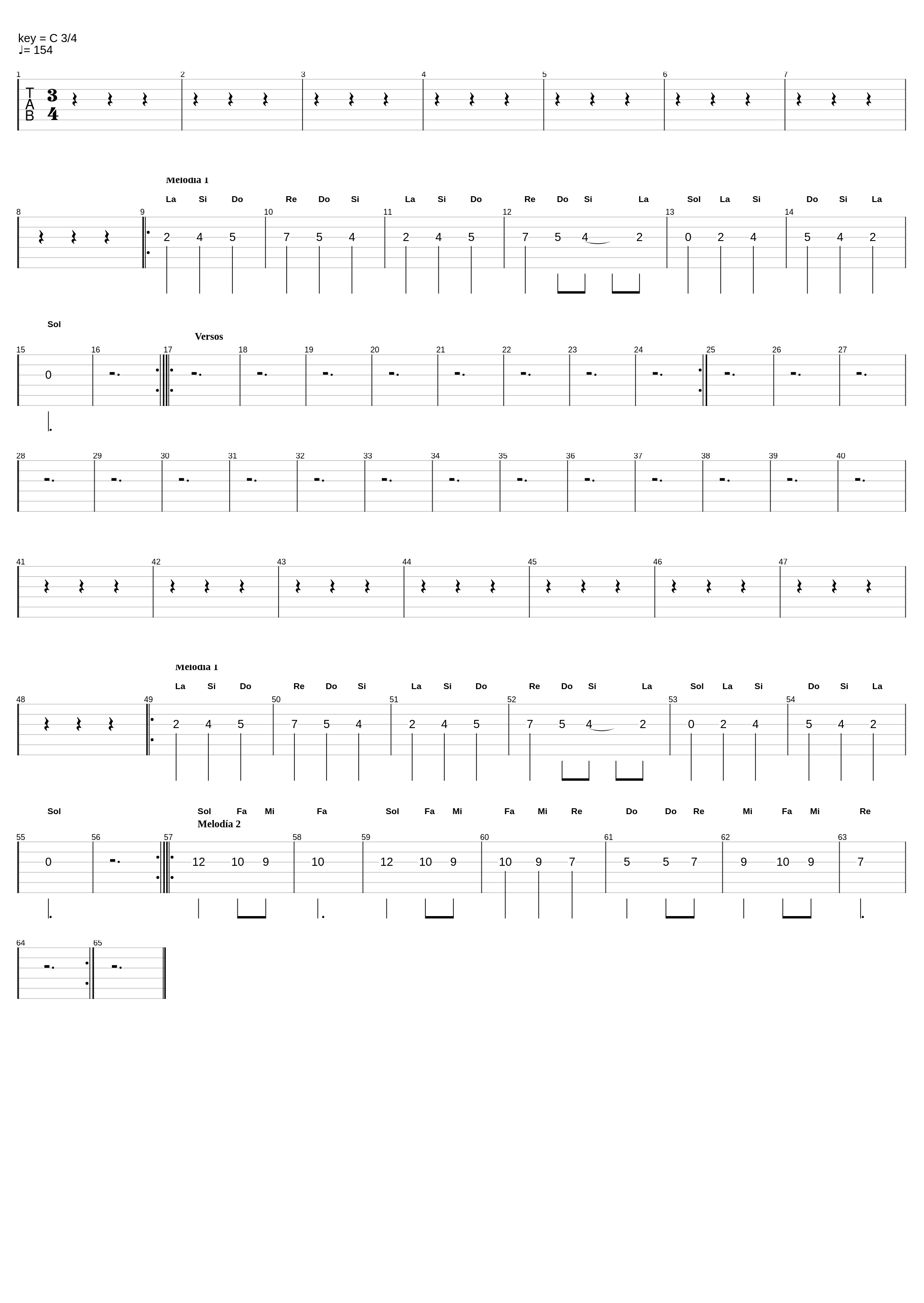 Mira niñita melodías_Clase De Música_1