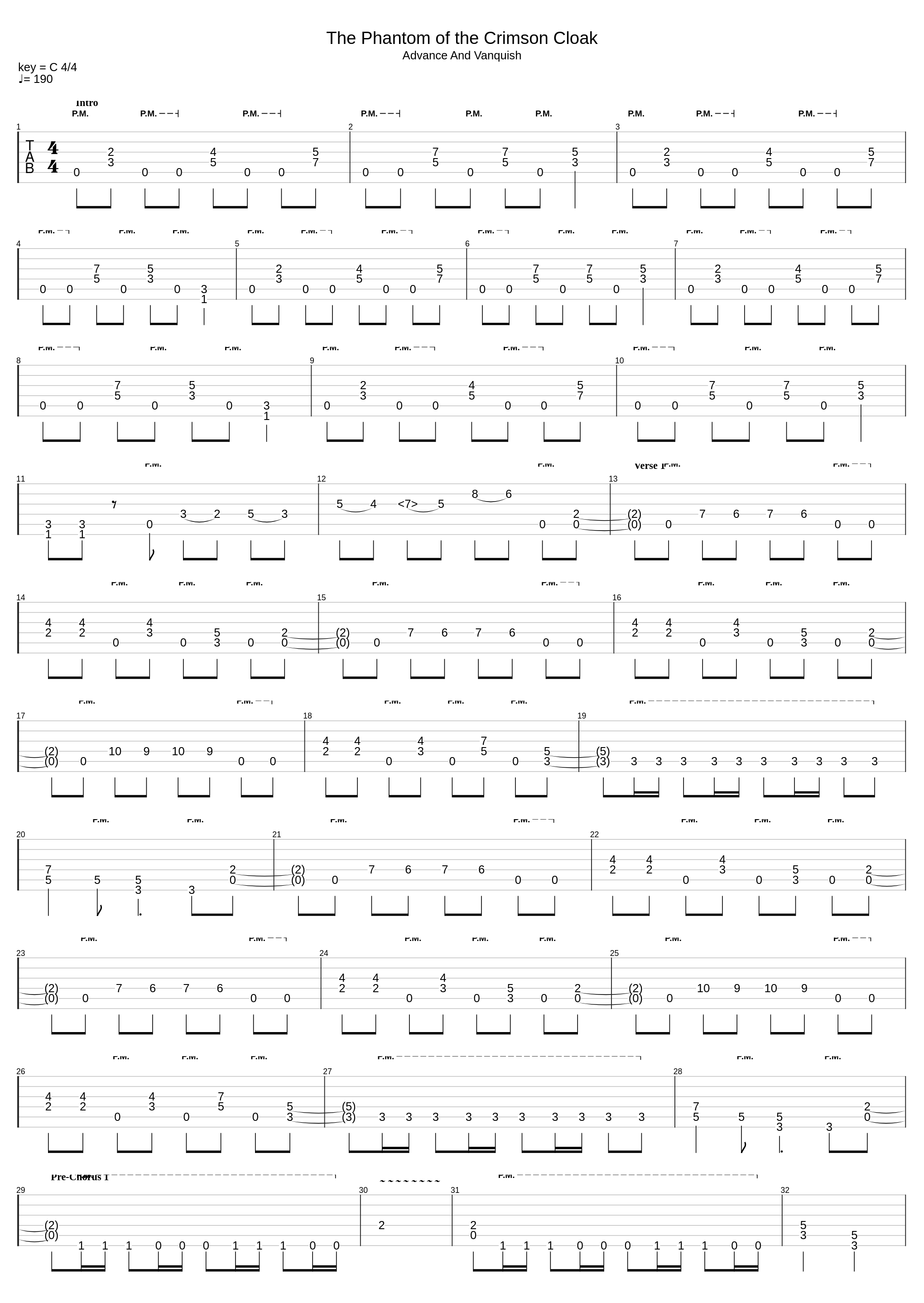 The Phantom Of The Crimson Cloak_3 Inches Of Blood_1